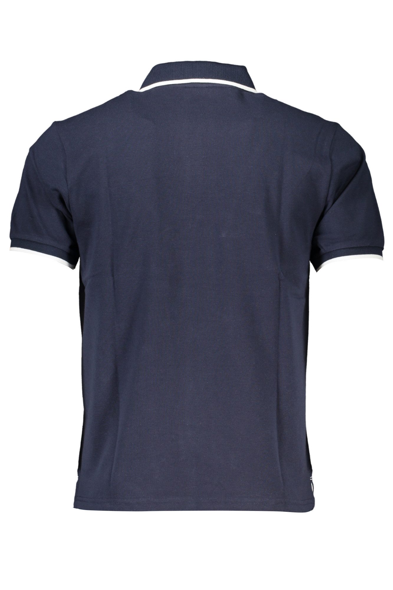 North Sails Poloshirt Herren Kurzarm-Poloshirt Blau mit Druck und