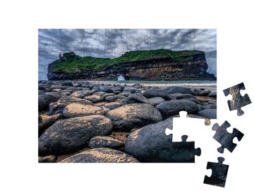 puzzleYOU Puzzle Hole in the Wall an der Coffee Bay, Südafrika, 48 Puzzleteile, puzzleYOU-Kollektionen Südafrika