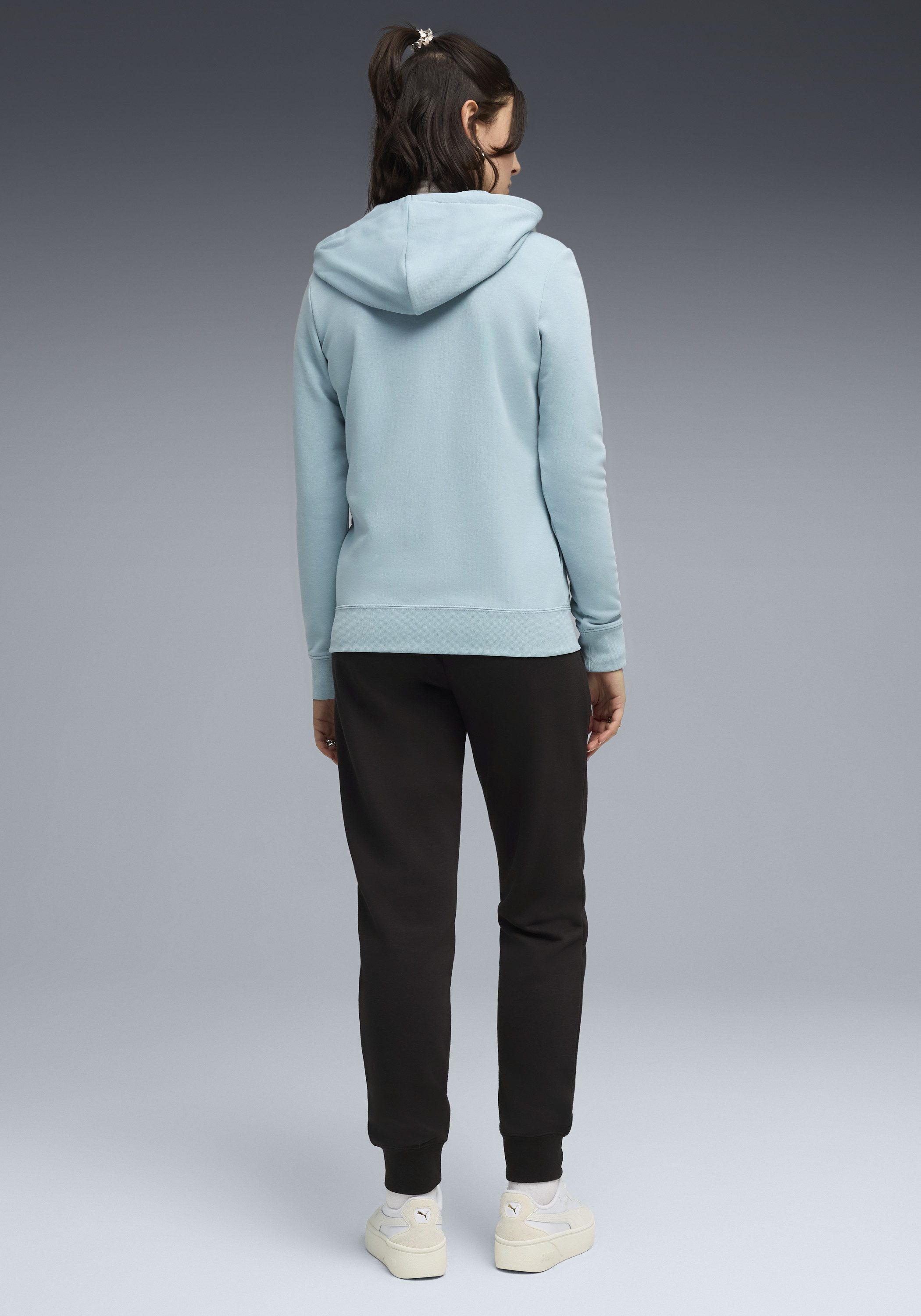 PUMA Trainingsanzug HOODED SWEAT SUIT TR CL (2-tlg), mit Kapuze, aus Baumwo günstig online kaufen