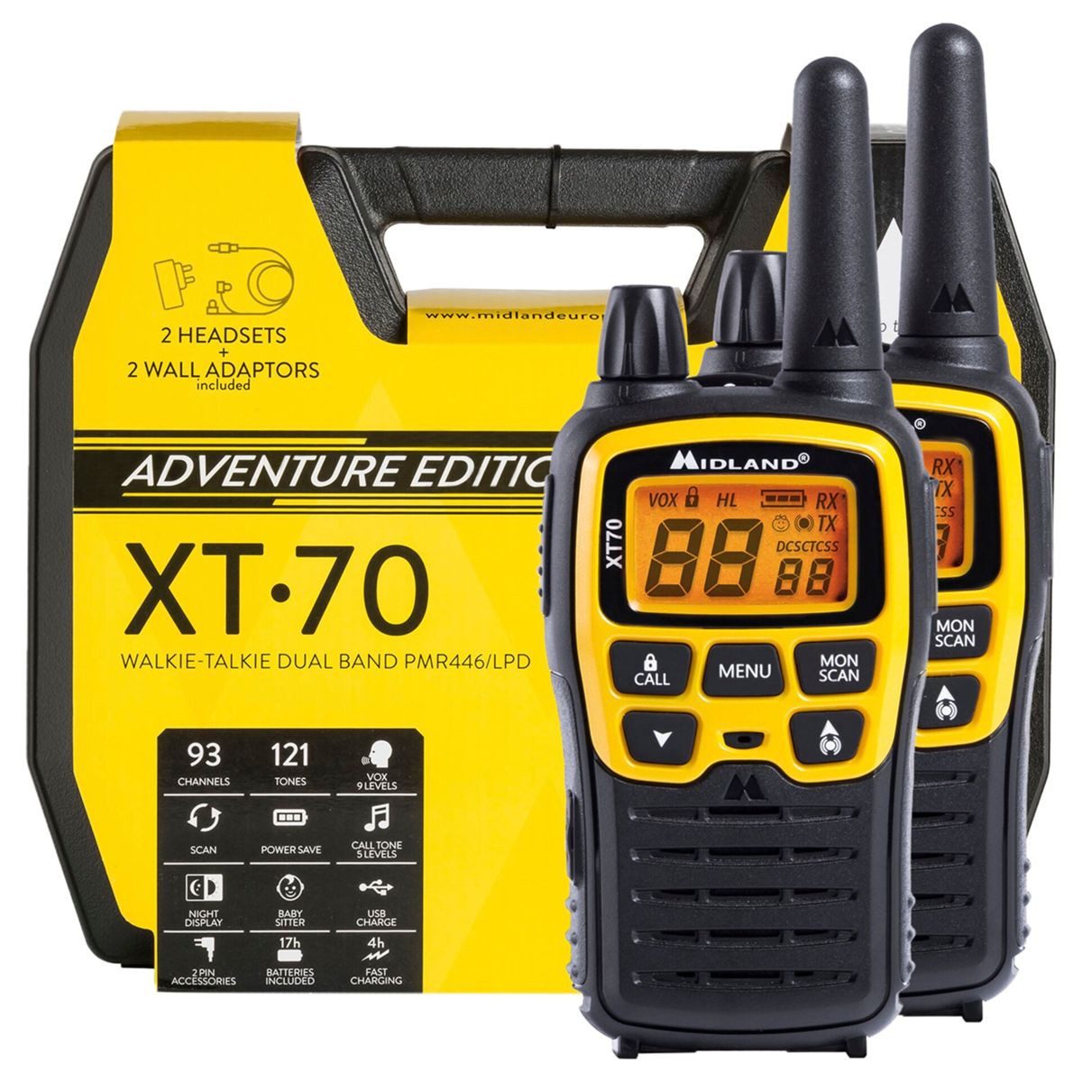 Funkgerät XT 70 Adventure Kofferset