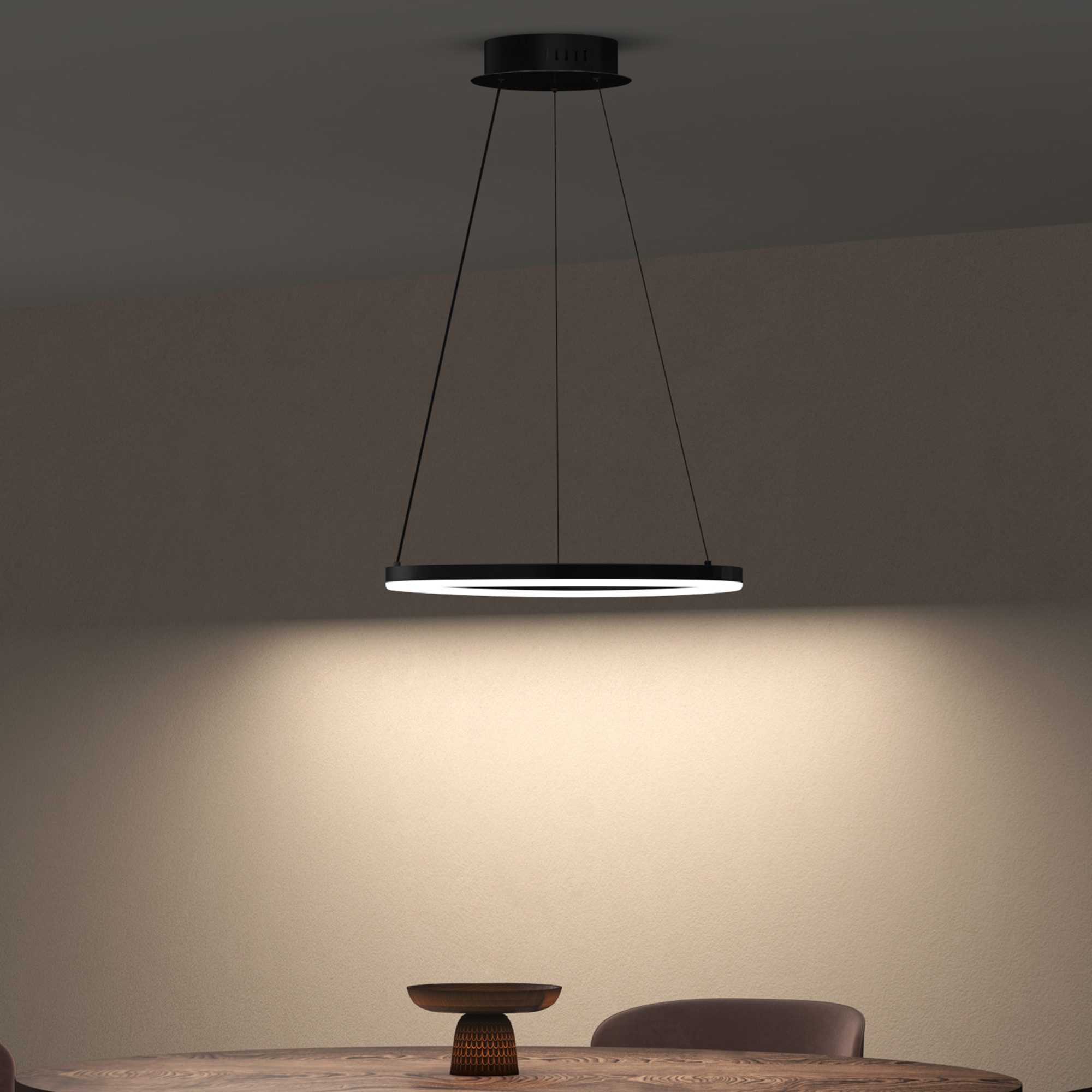 doporro LED Pendelleuchte dimmbar Hängeleuchte ohne Fernbedienung Esszimmer günstig online kaufen