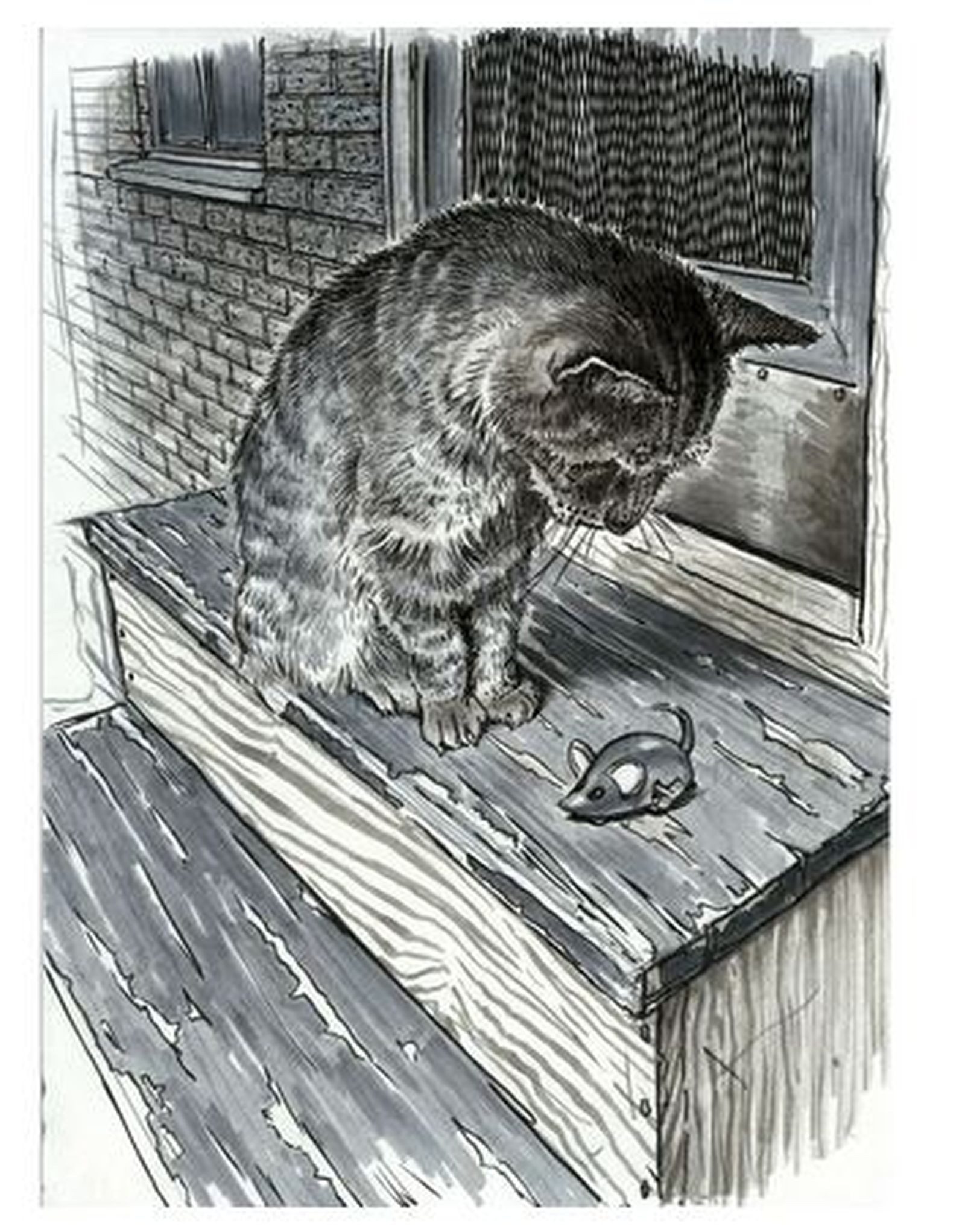 Faber-Castell Künstlerstift Pitt Artist Pen Tuschestift, (Black & Grey, 8-tlg., Etui)