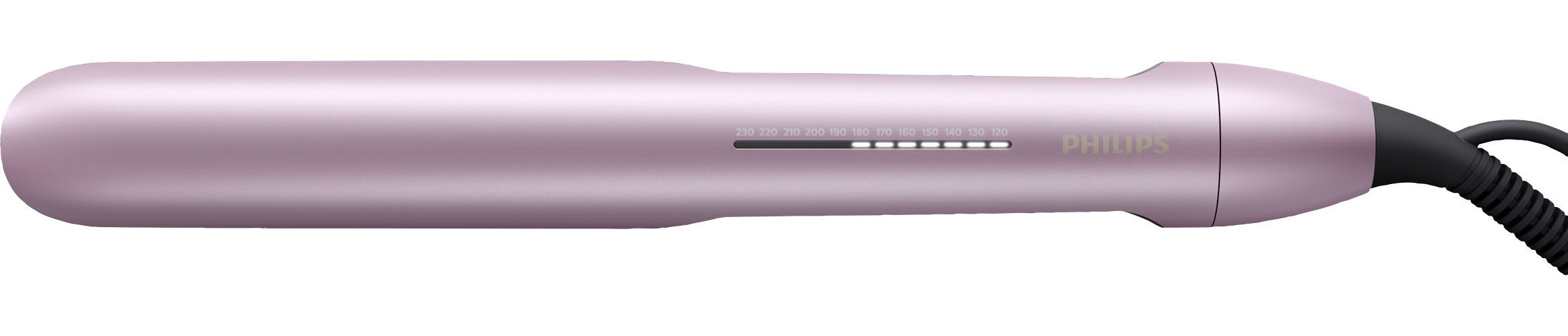 Philips Glätteisen Series 5000 BHS530/00 Keramik-Beschichtung, mit ThermoShield-Technologie, Ionisierungsfunktion, 12 Einstellungen