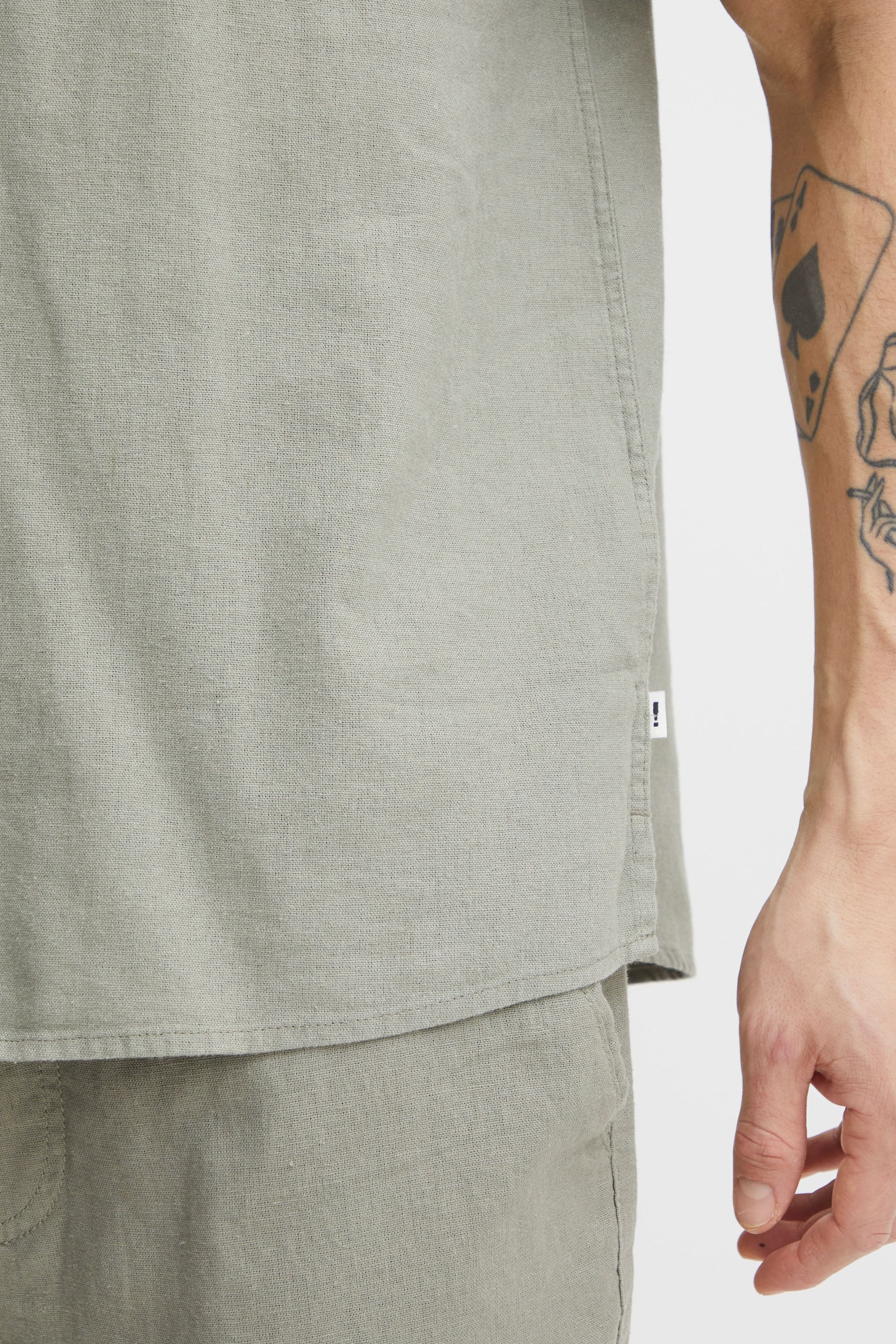 !Solid Kurzarmhemd SDAllan Cuba Kurzarmshirt aus Leinenmix