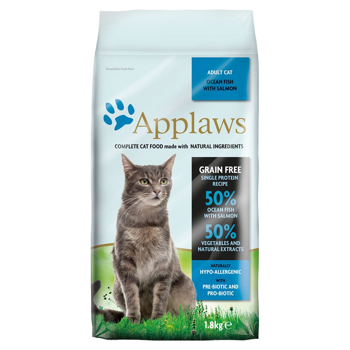 Applaws Seefisch & Lachs 6 kg, Trockenfutter für: Katze