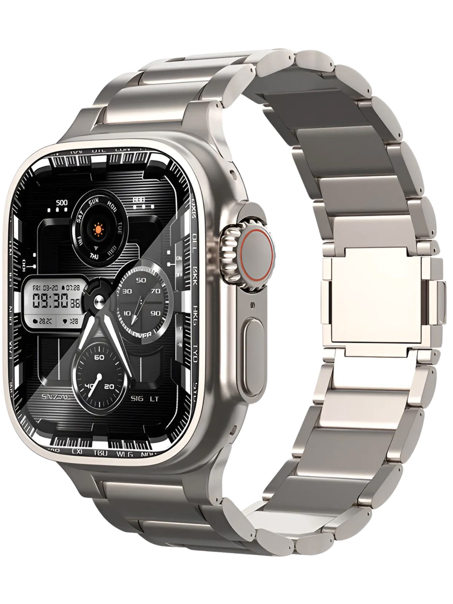 S&T Design Smartwatch-Armband Armband Titan für Apple Watch Magnetisch, Pre günstig online kaufen