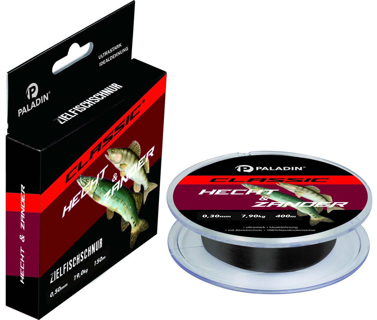 Angelschnur Paladin Angelschnur Hecht Zander 400 m 0,30 mm