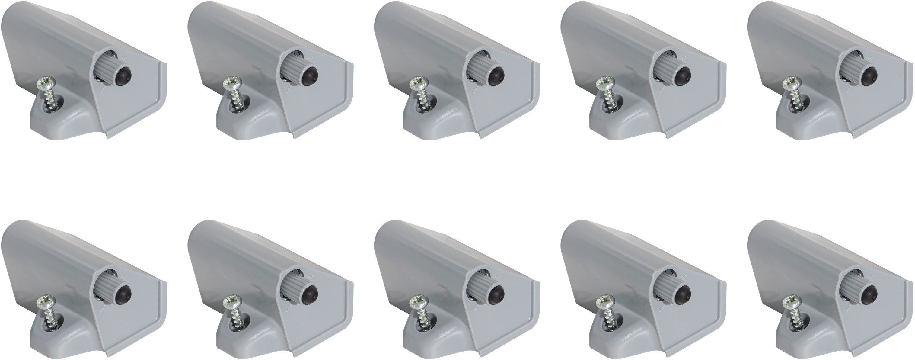 rauch Türdämpfer Zubehör (Set, 10 St), Soft Close Dämpfer für Drehtürenschränke, 10er Set