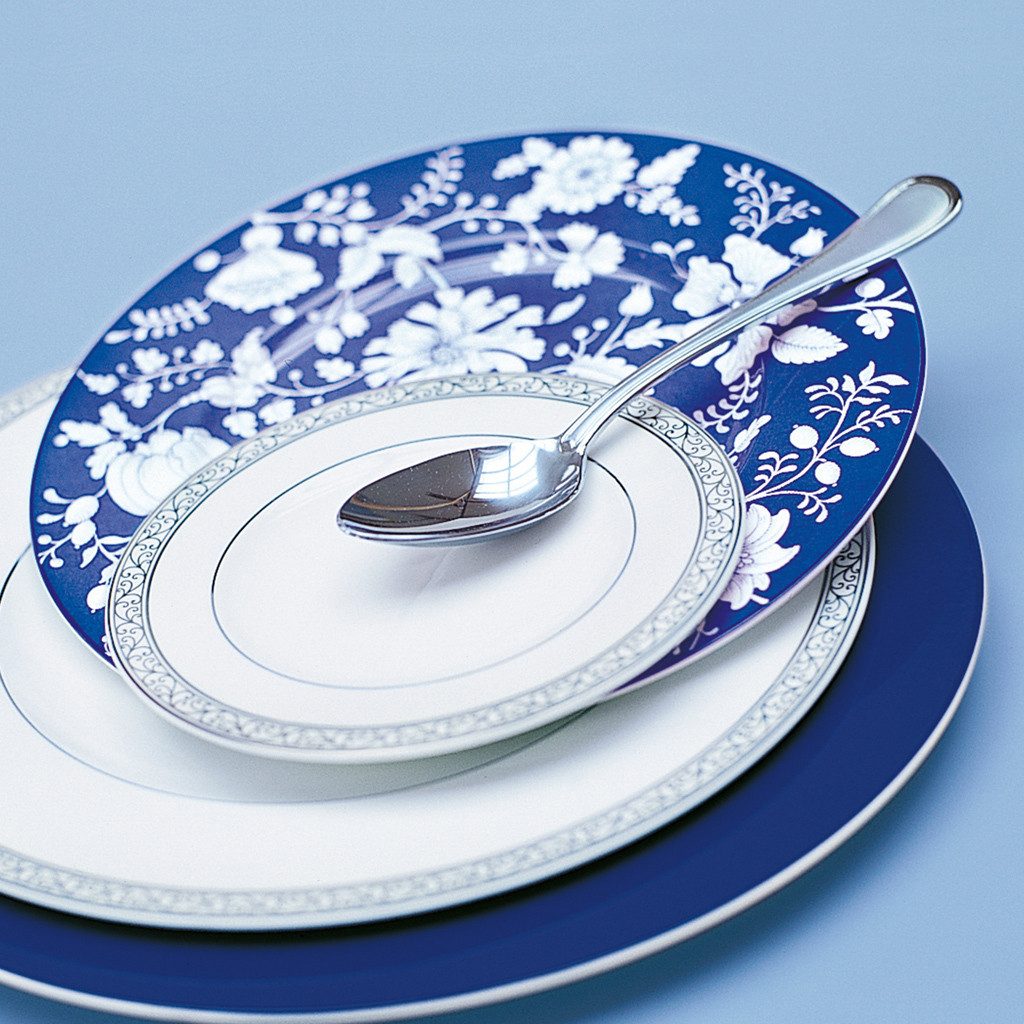 Villeroy & Boch Suppenlöffel Kreuzband Septfontaines Tafellöffel 203 mm 6er Set (6 Stück)