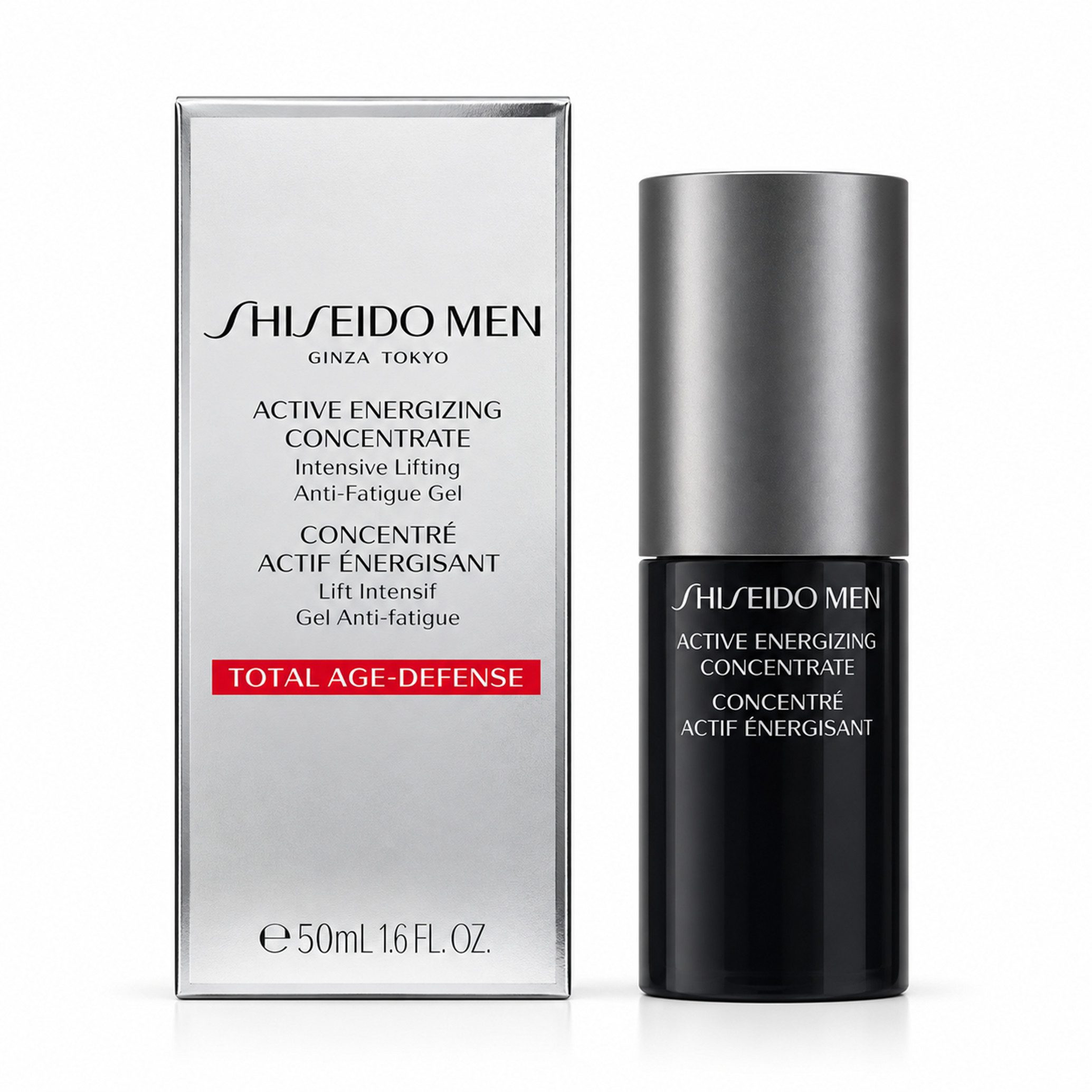 SHISEIDO Gesichtsserum Shiseido Men Ginza Active Energizing Concentrate Intensive Lifting gel