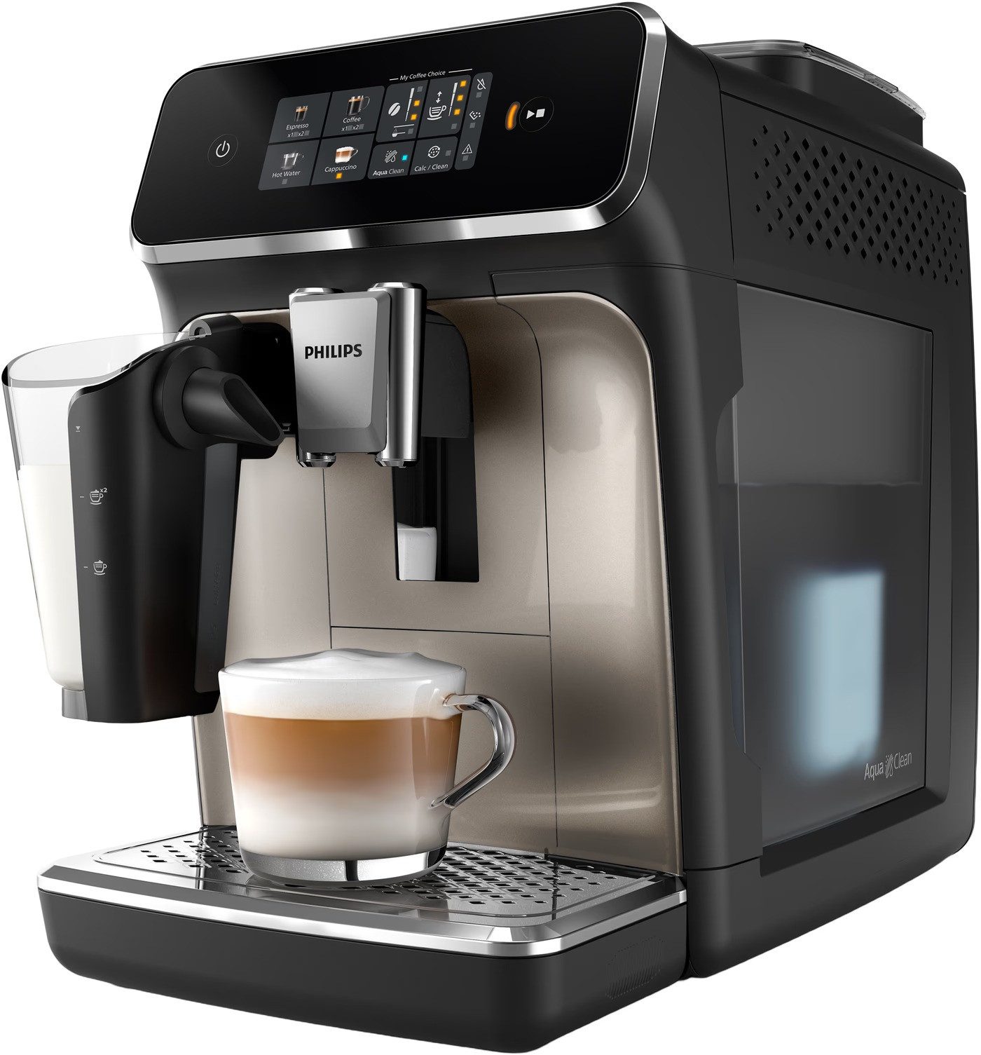 Philips Kaffeevollautomat EP2336/40, Philips EP2336/40 Series 2300 Kaffeevollautomat LatteGo 4 Getränke