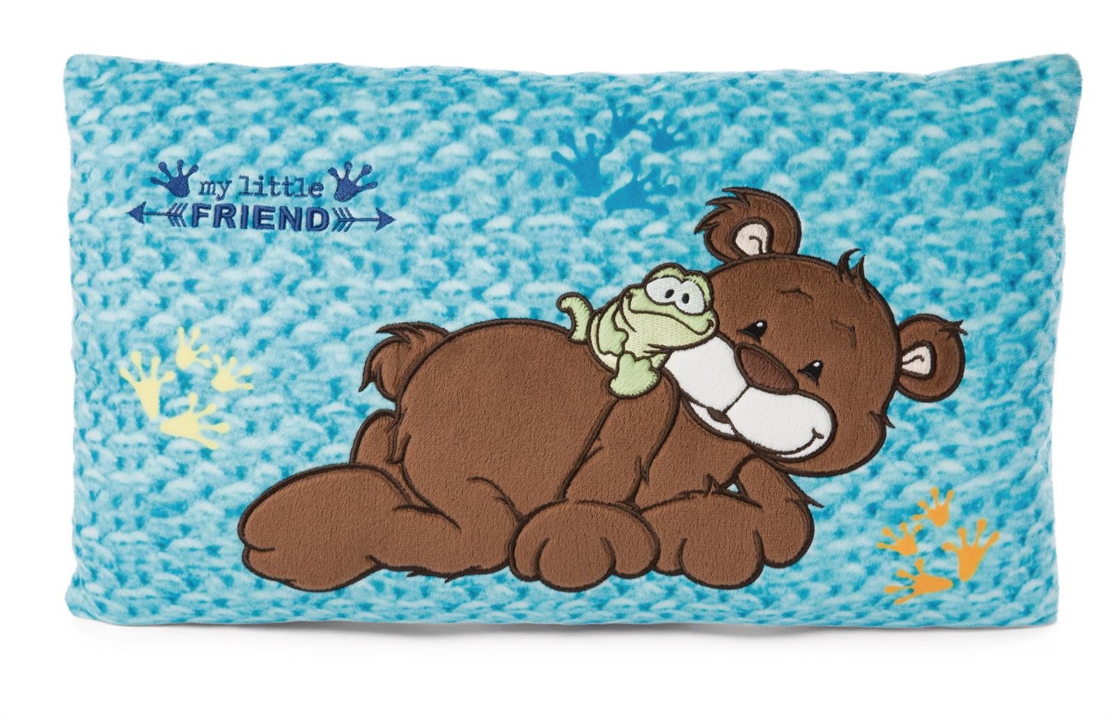 Nici Kuscheltier Nici Kissen Bär und Frosch NICI Green 43 cm
