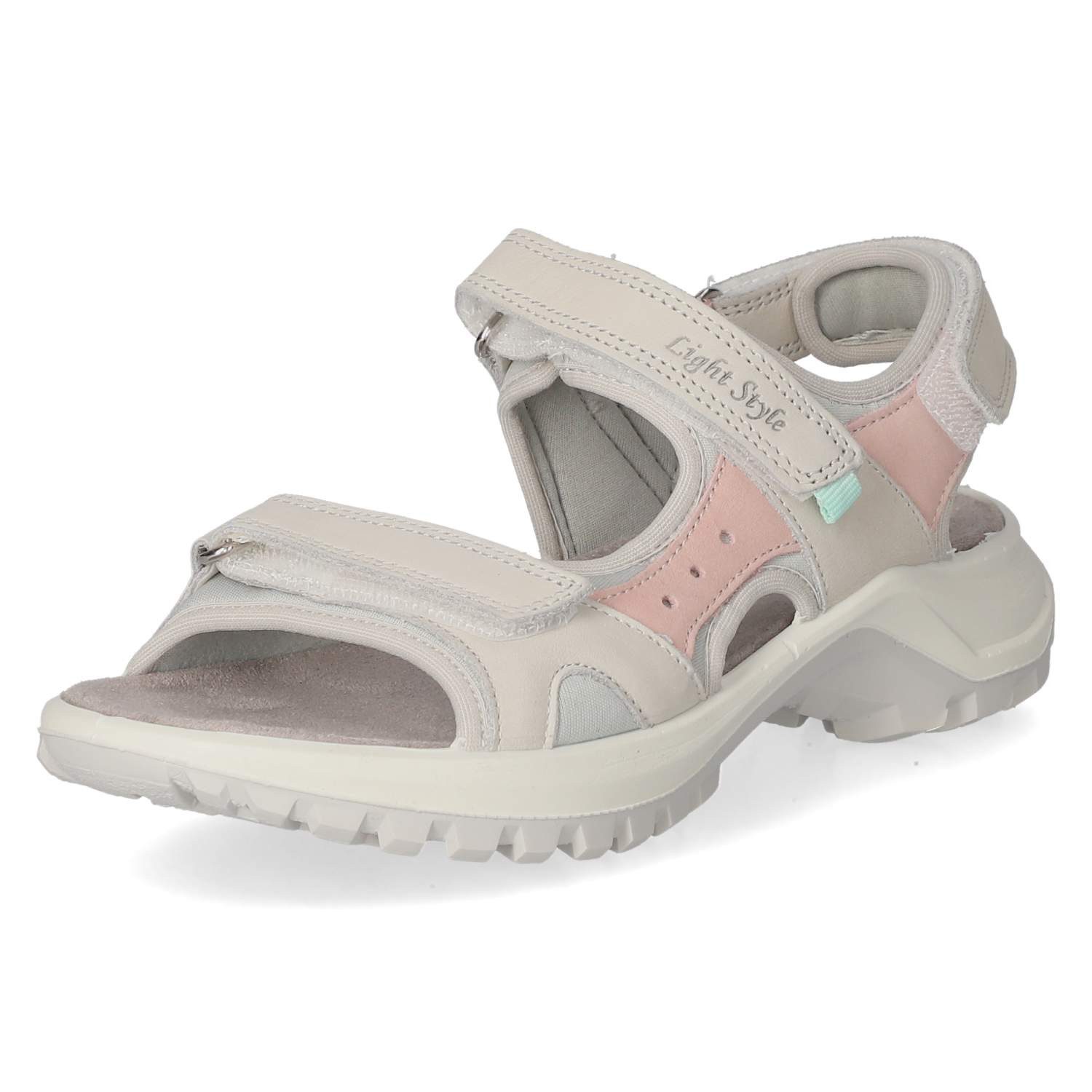 Beliana Beliana 75891030457008 Damen Rauleder grey Sandalette