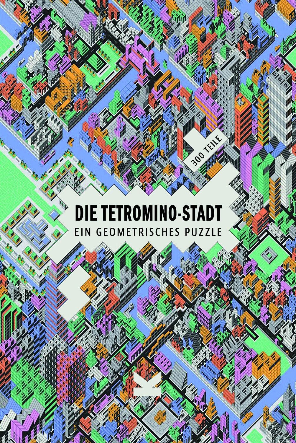 Laurence King Puzzle Die Tetromino-Stadt, 200 Puzzleteile