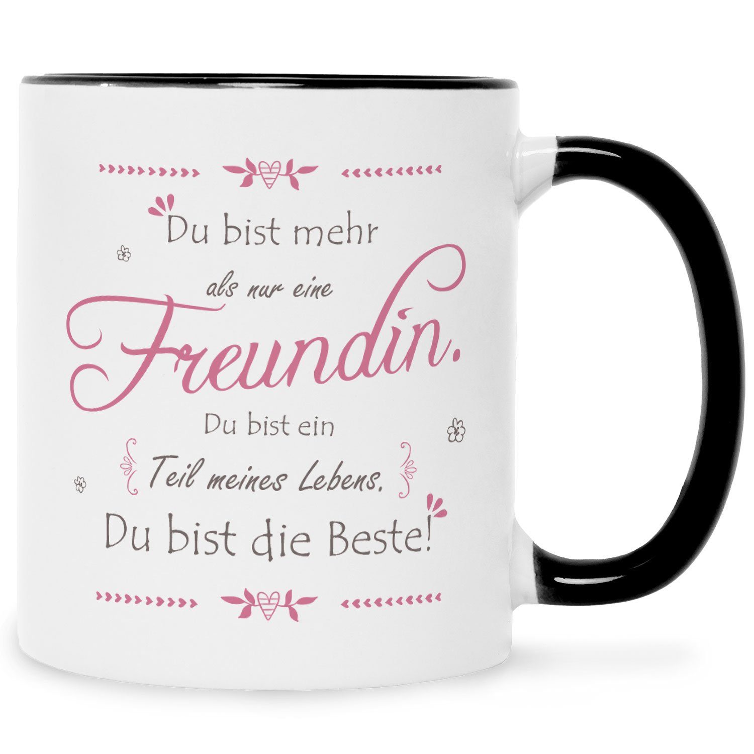 Sprüche Für Die Beste Freundin Zum Geburtstag OTTO-Trade™ | Купить Чашки GRAVURZEILE Tasse Bedruckte Tasse mit Spruch