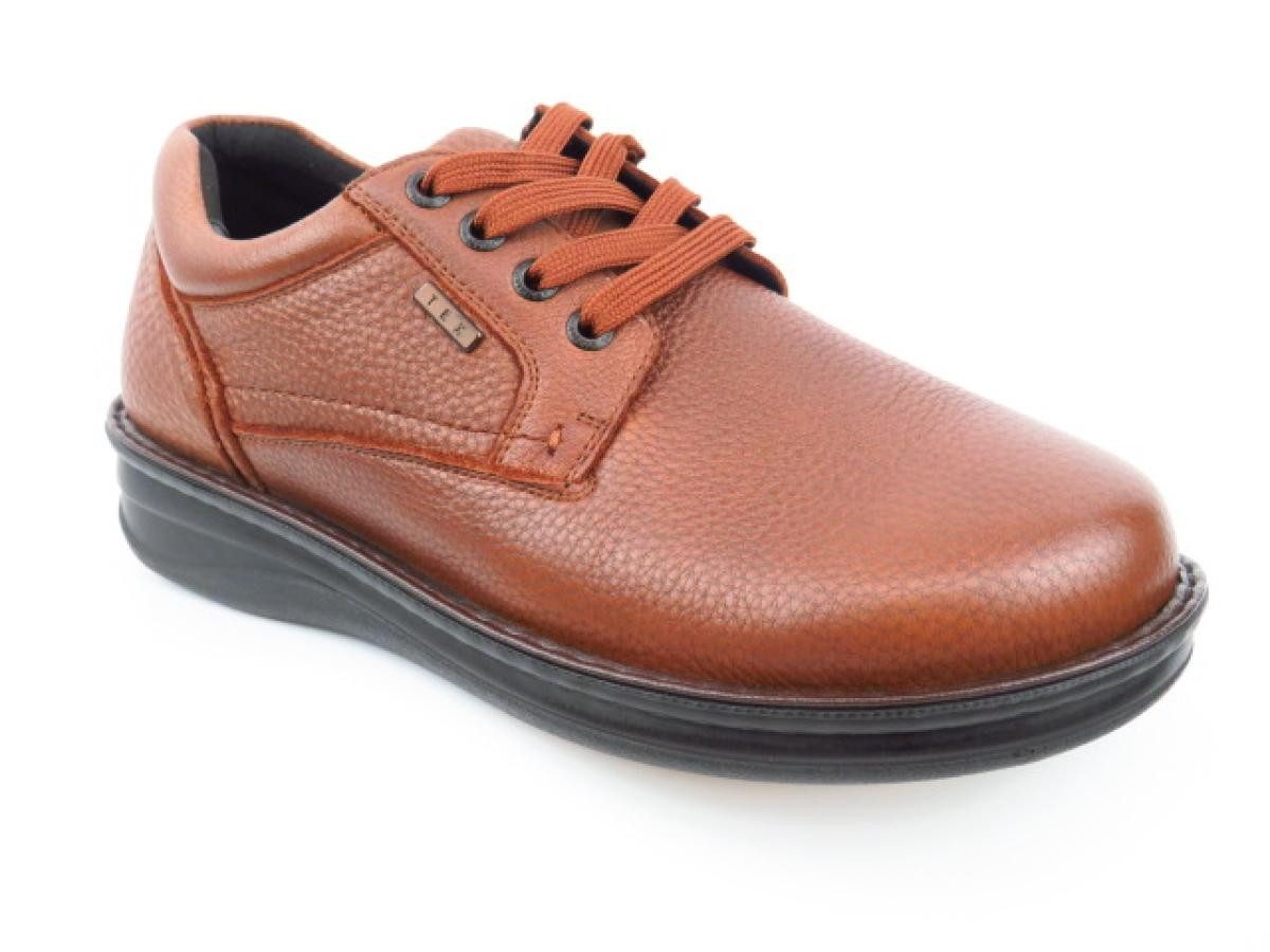 Grünwalder Gesundheitsprodukte Hirsch cognac Schnürschuh