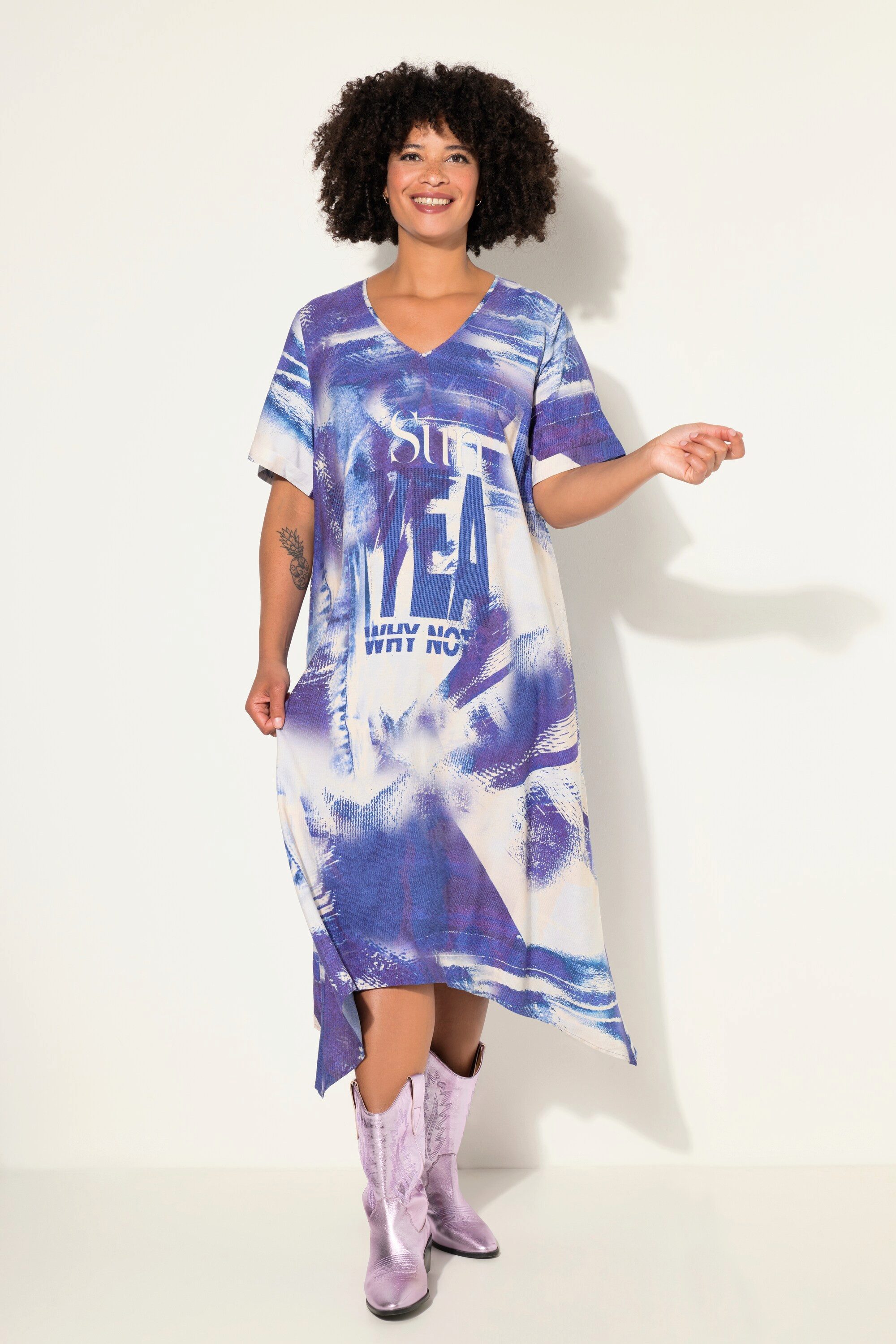 Angel of Style Jerseykleid Kleid A-Linie günstig online kaufen