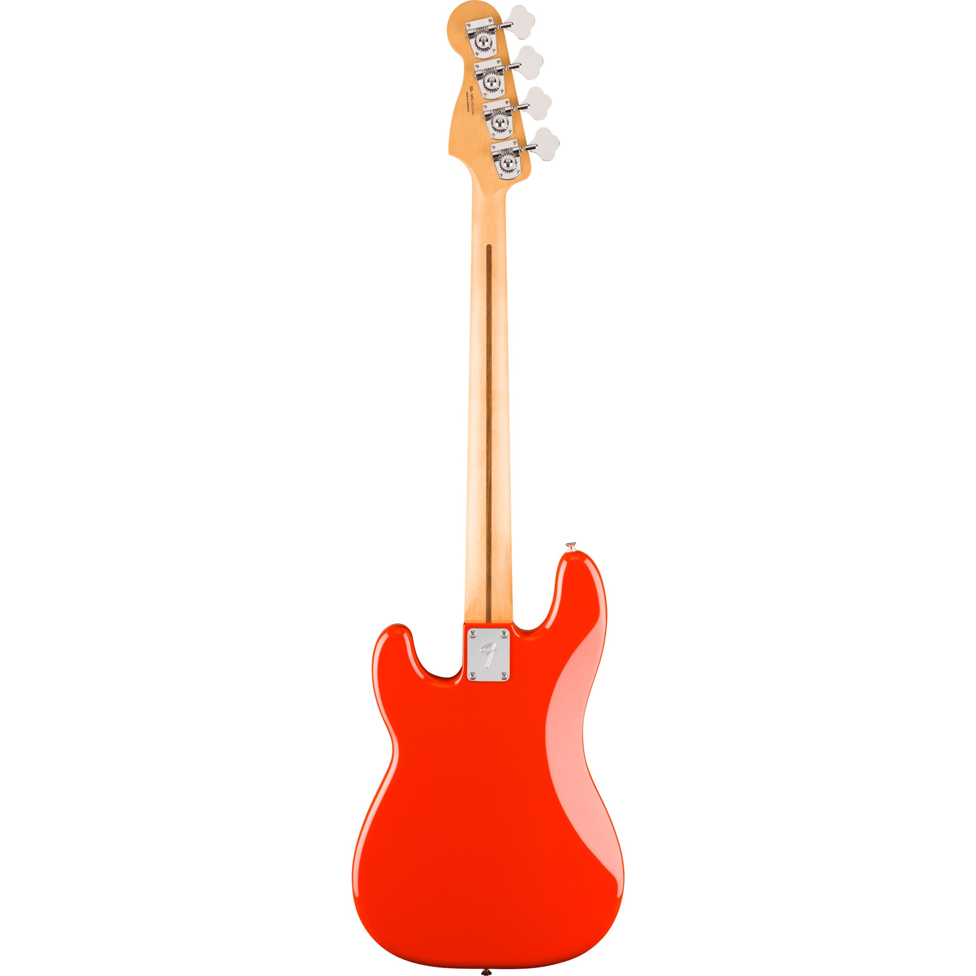 Fender E-Bass, E-Bässe, 4-Saiter E-Bässe, Player II Precision Bass RW Coral Red - E-Bass