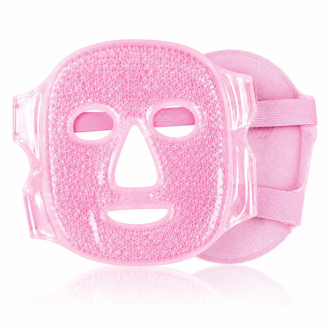 HAF Gesichtsmaske Gesichtsmaske Auswahl Kühlmaske Gesicht Eismaske Heiß & Kalt anwendbar Gegen geschwollene und müde Augen, Sowohl Heiß als auch Kalt anwendbar