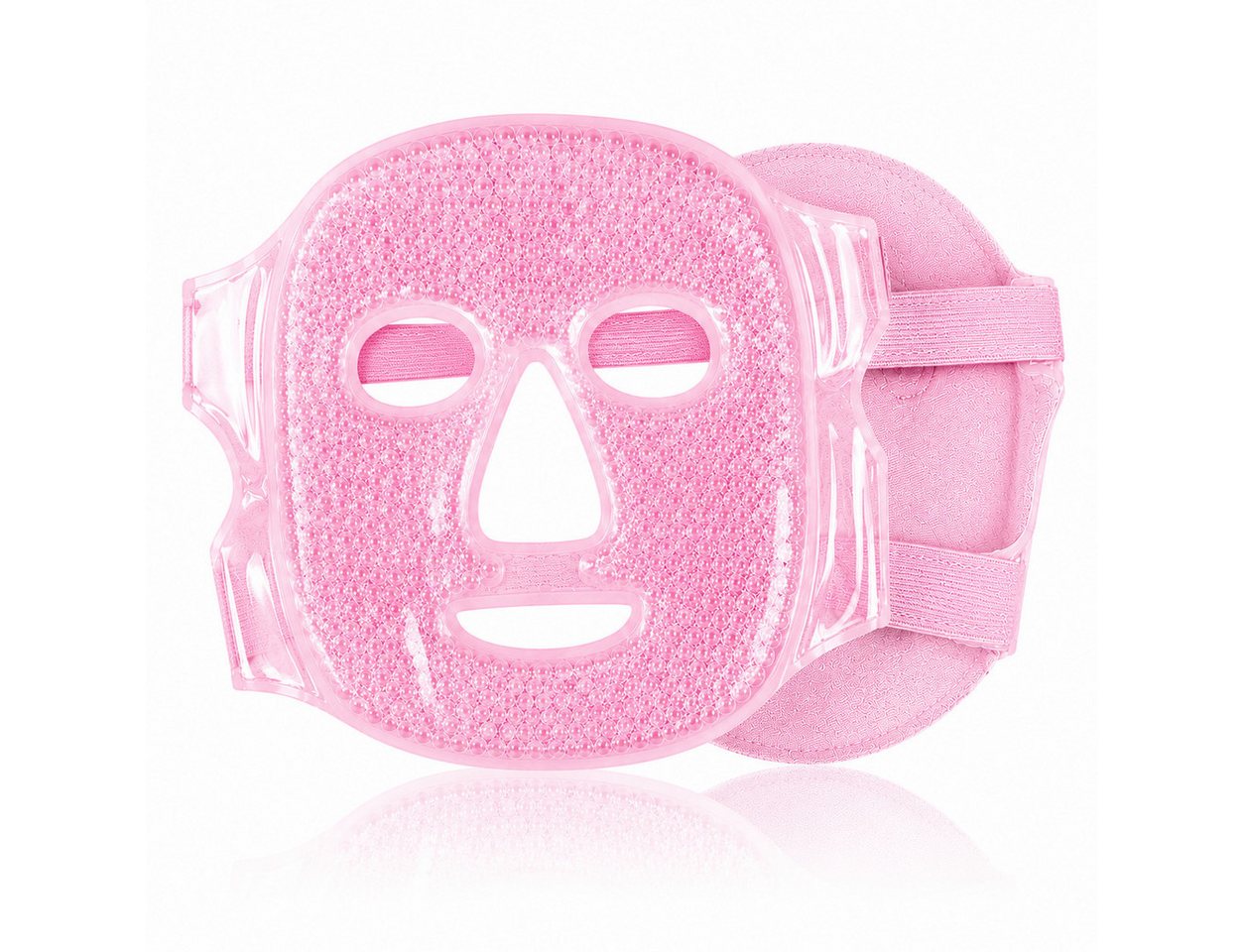 HAF Gesichtsmaske Gesichtsmaske Auswahl Kühlmaske Gesicht Eismaske Heiß & Kalt anwendbar Gegen geschwollene und müde Augen, Sowohl Heiß als auch Kalt anwendbar