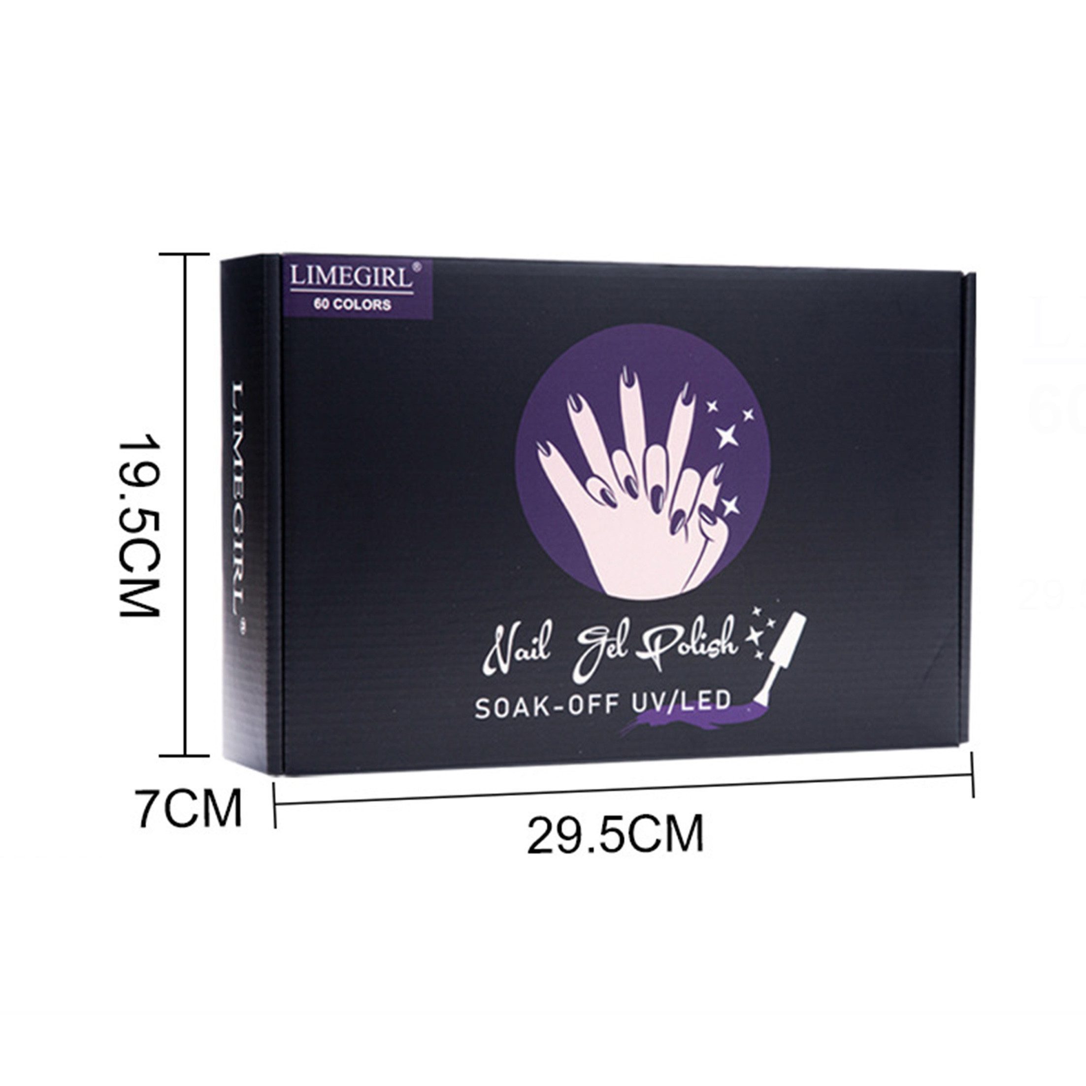 KINSI Nagellack-Set 60 Farben Gel Nagellack Set,Matt & Glänzend,Nagelstudio Set, 60-tlg., Perfekte Geschenk für Frauen