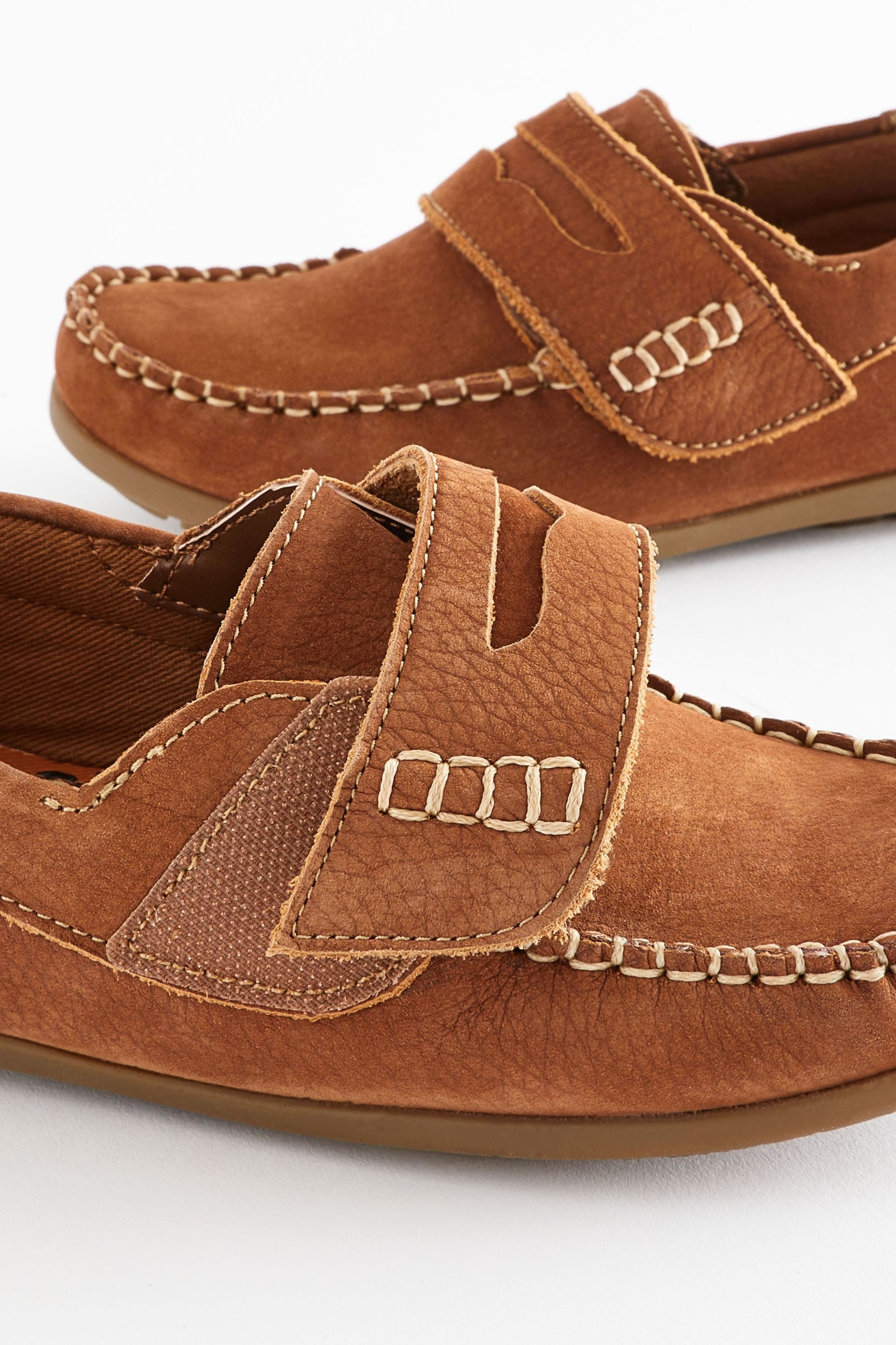 Next Leder Penny Loafer, weite Passform (G) Loafer (1-tlg)