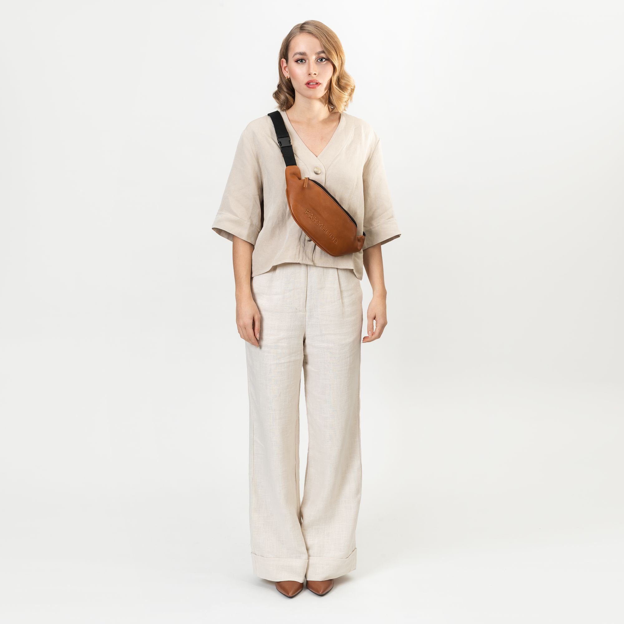 Farmhood Gürteltasche Memphis, Leder günstig online kaufen