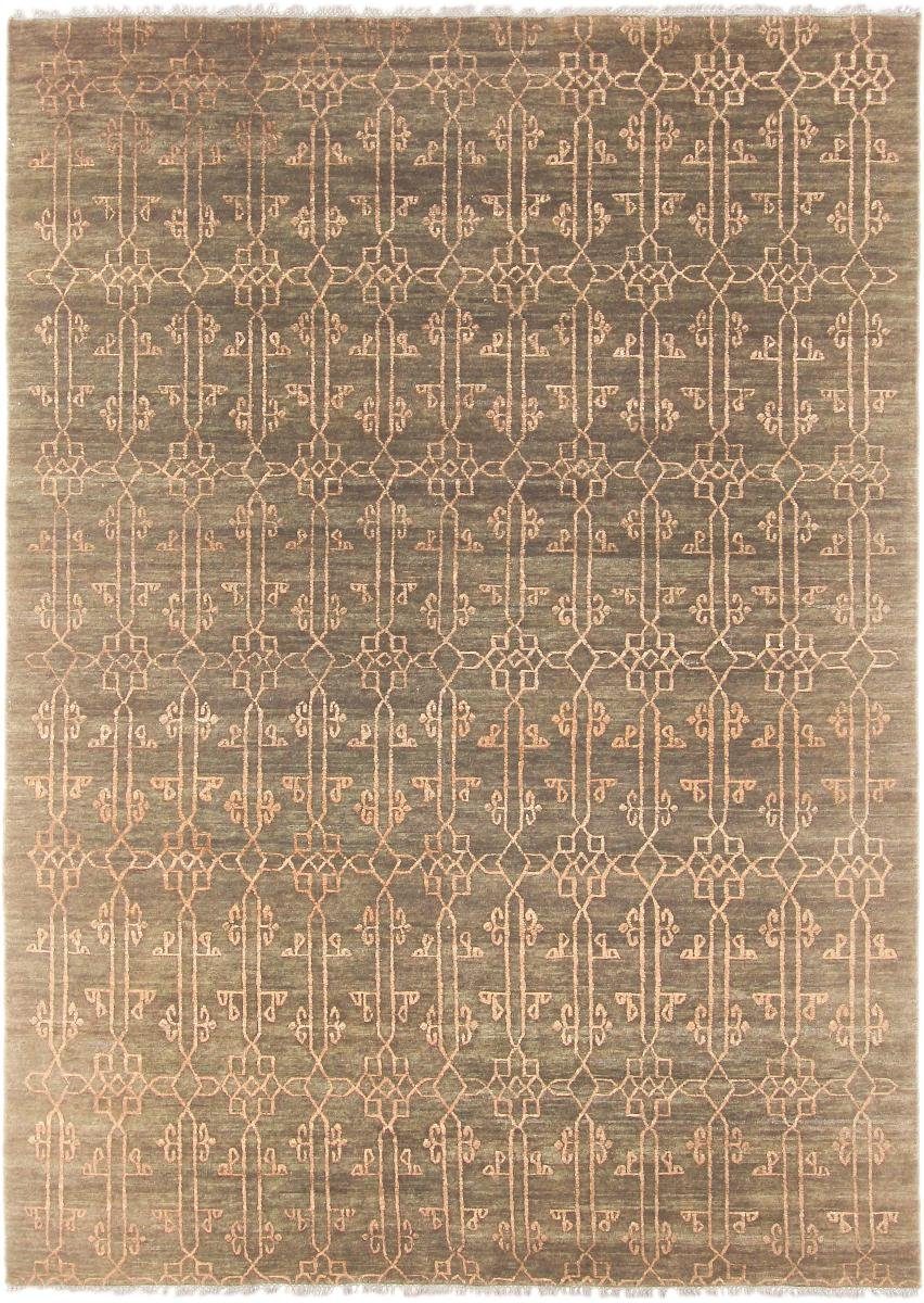 Orientteppich Sindhi 167x231 Handgeknüpfter Moderner rechteckig, 12 Höhe: Nain mm / Trading, Designteppich, Orientteppich