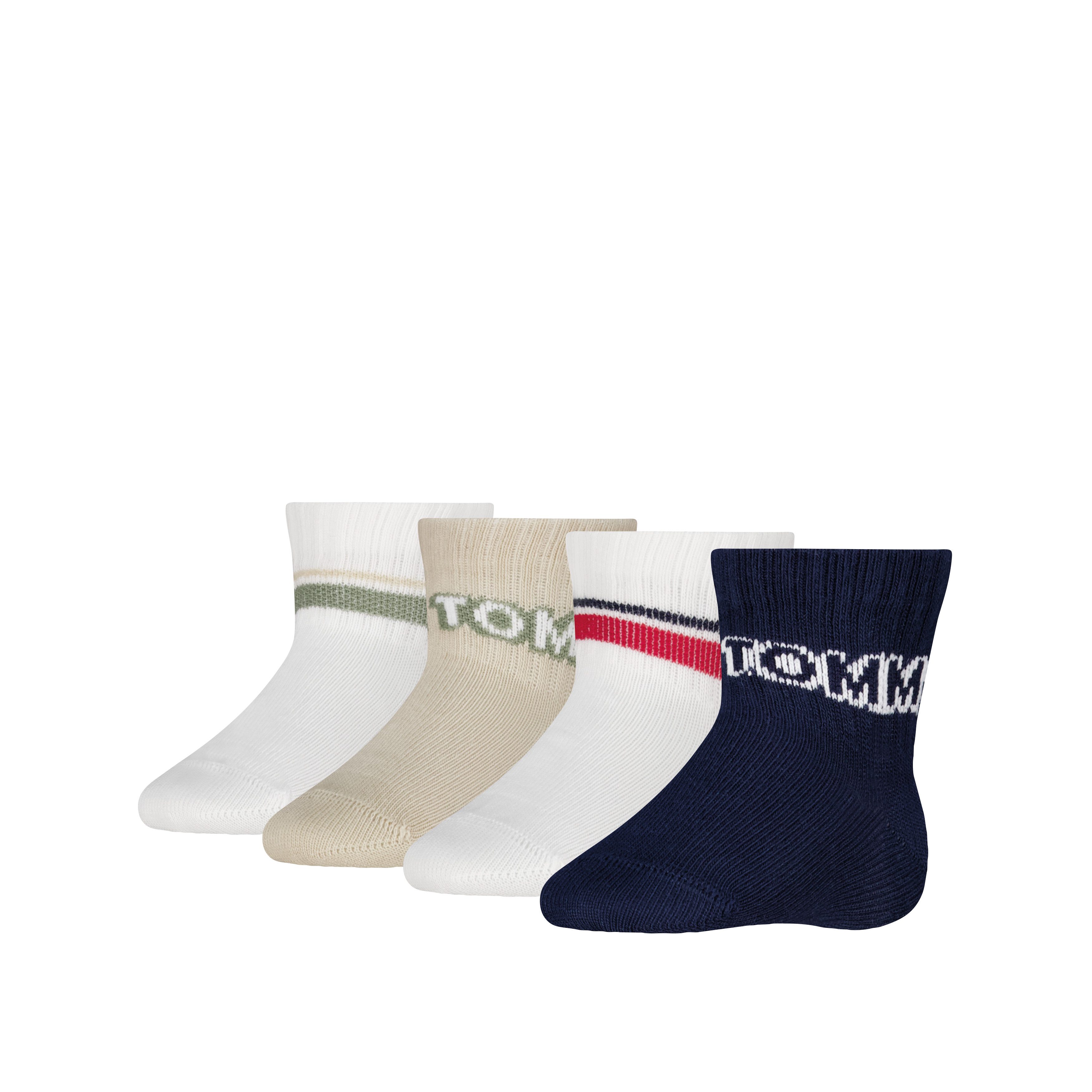 Tommy Hilfiger Socken TH BABY SOCK 4P ABS ECOM (4 Paar)