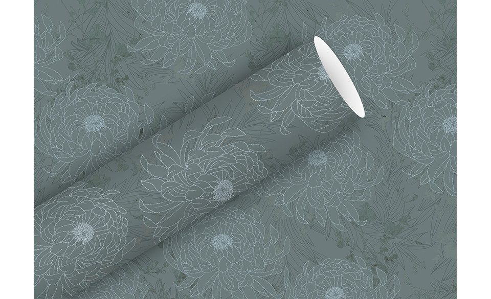 Braun+Company Atelier Упаковочная бумага Braun & Company Упаковочная бумага grau 1,5 m x 70 cm
