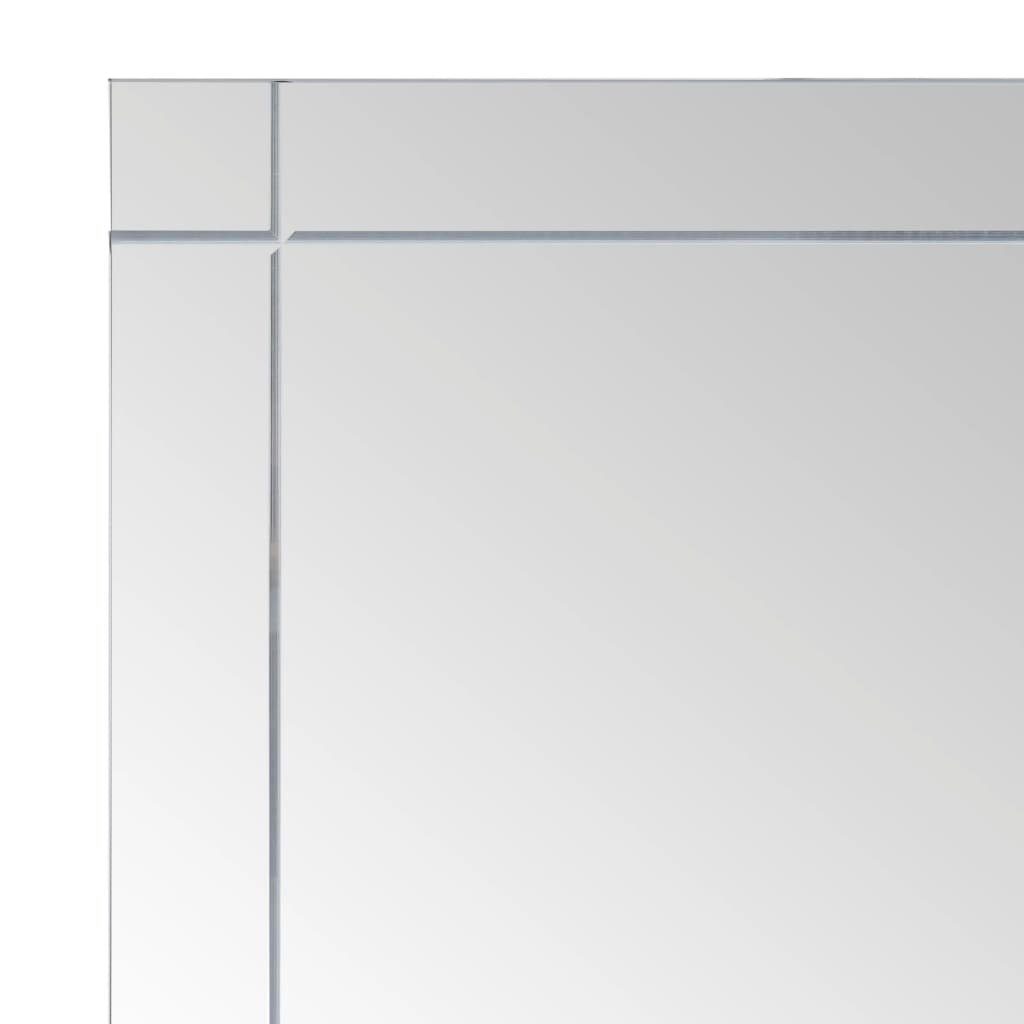 furnicato Wandspiegel 100x60 Glas cm