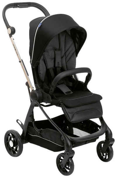 Chicco Kombi-Kinderwagen Kinderwagen One4ever, pirate black, mit zwei Sitzen