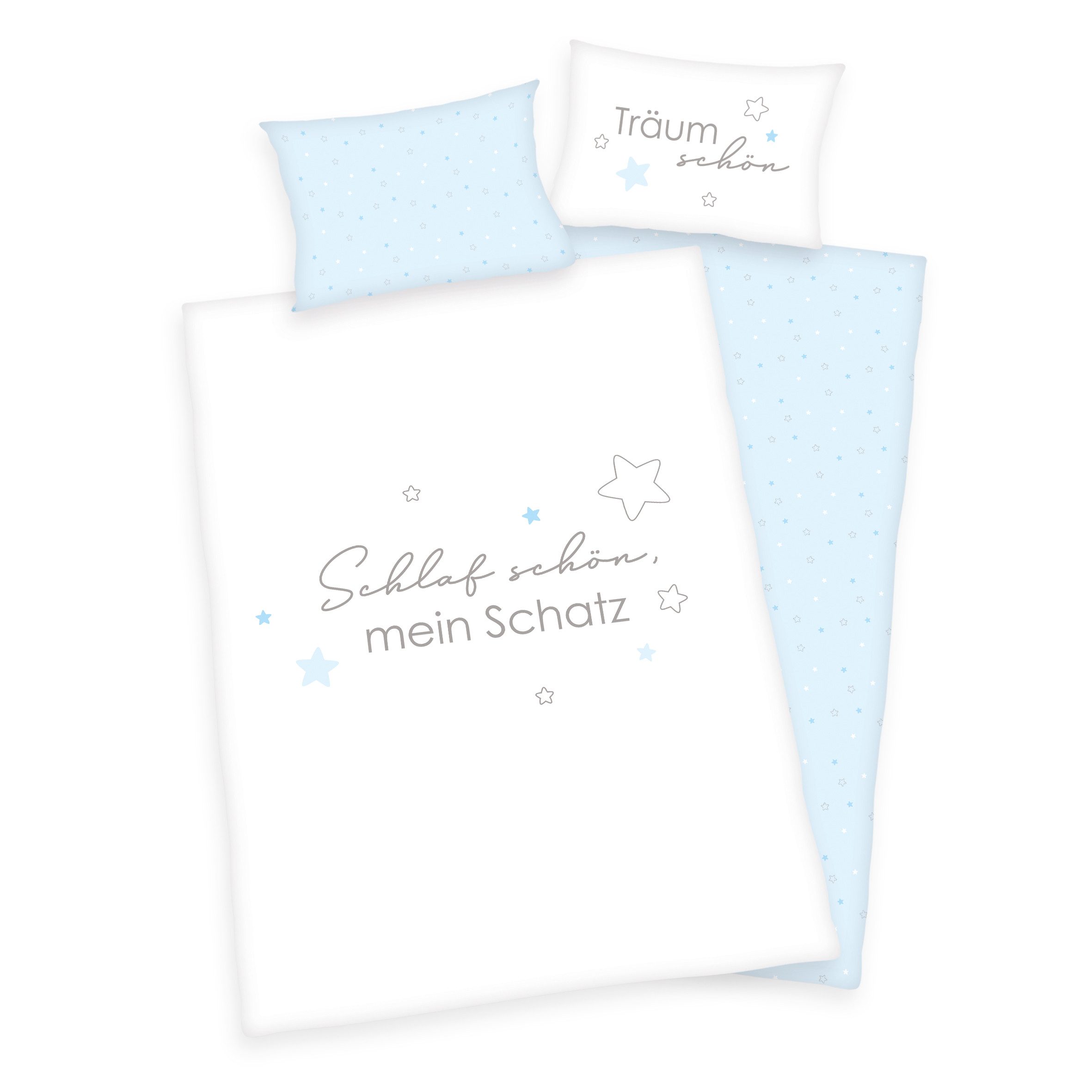 Herding Young Collection Babybettwäsche Kleiner Schatz BIO-Bettwäsche GOTS günstig online kaufen