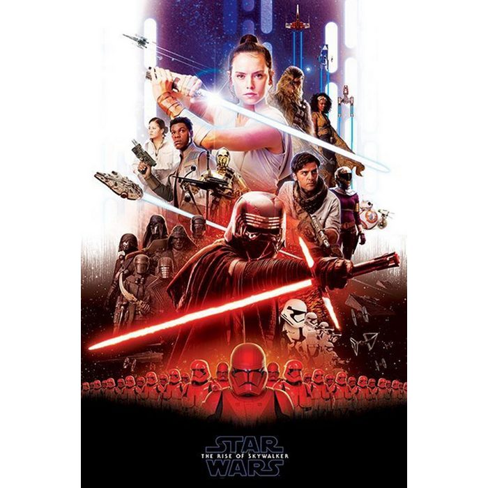 PYRAMID Poster Star Wars Episode 9 Poster Epic The Rise of Skywalker 61 x 91 5 cm