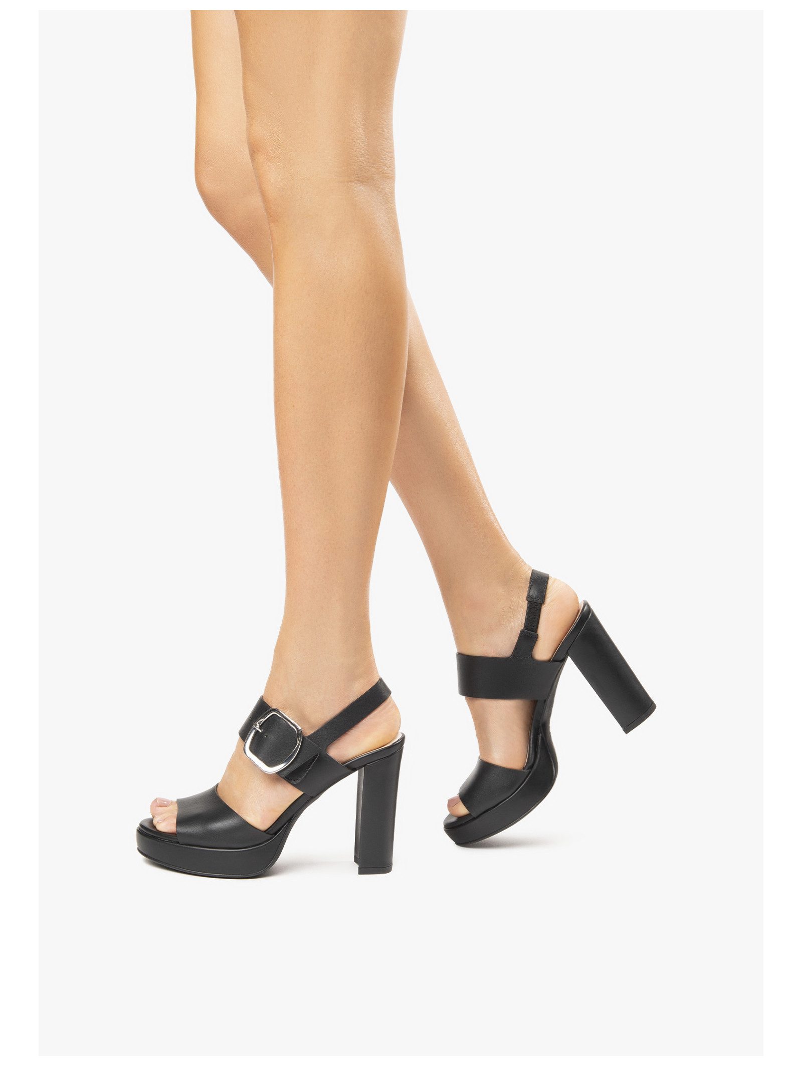 Nero Giardini Nero Giardini Sandalen Leder High-Heel-Sandalette