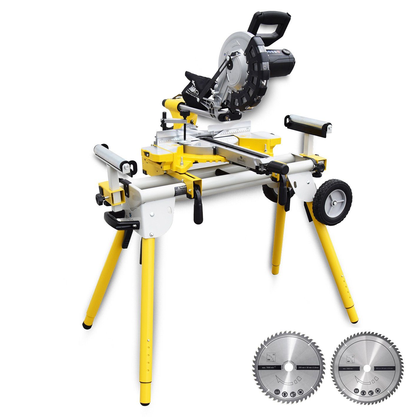 BAMATO Zug-, Kapp- und Gehrungssäge KP-255 und Maschinenständer KST-1950 Ka günstig online kaufen