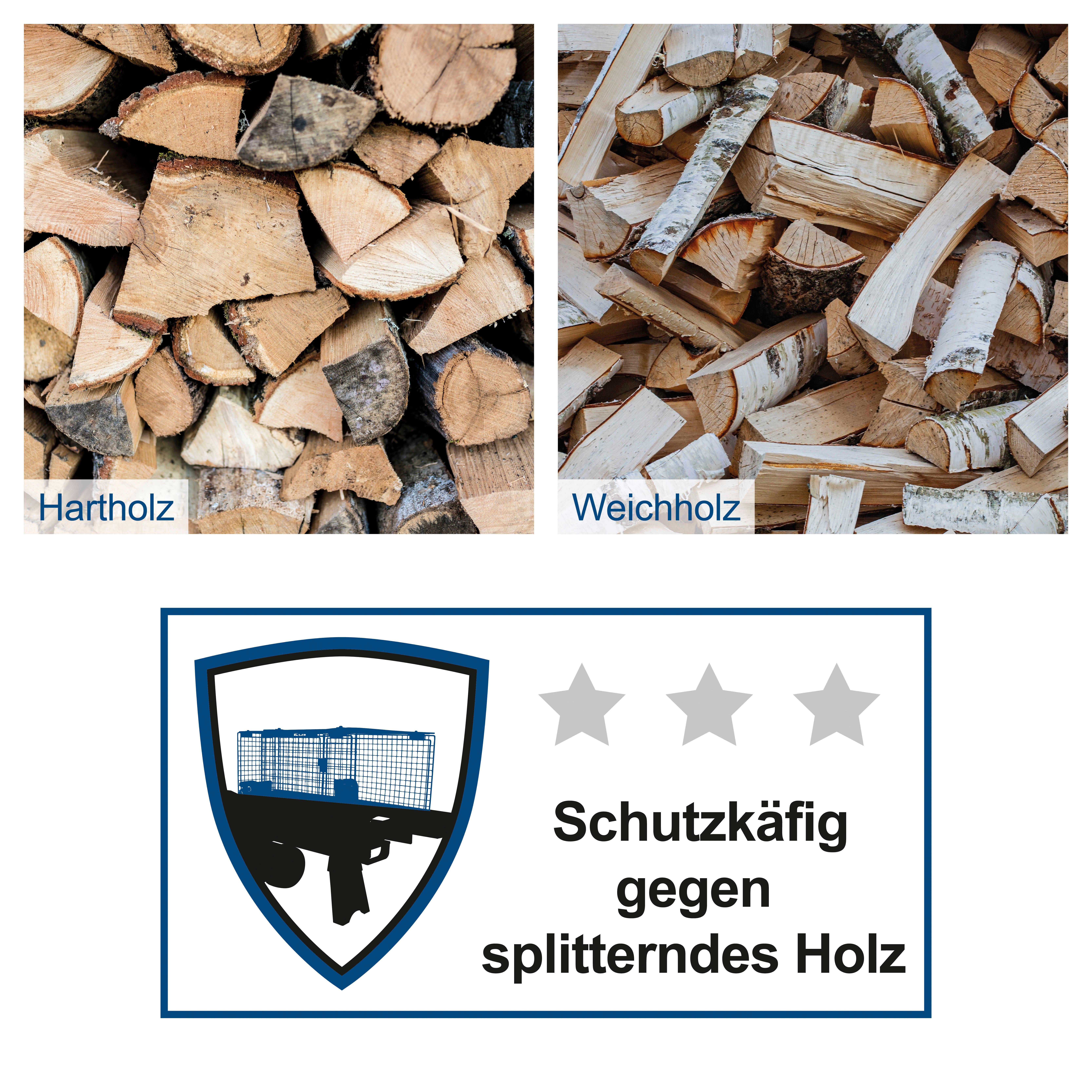 Scheppach Holzspalter »HL760L«, 2200 W, Spaltgutlänge bis 52 cm, Spaltgutdurchmesser bis 25 cm, Spaltkraft 7 Tonnen