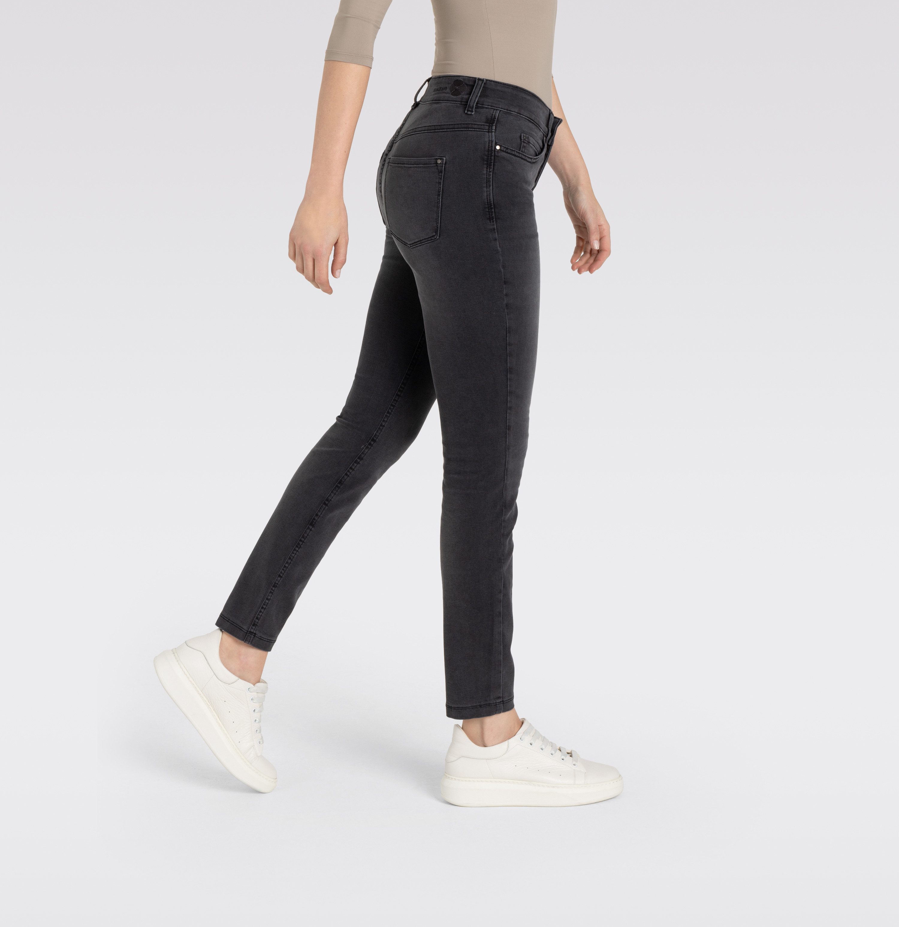 MAC Stretch-Jeans MAC DREAM SKINNY anthra fancy wash 5402-90-0355 D972