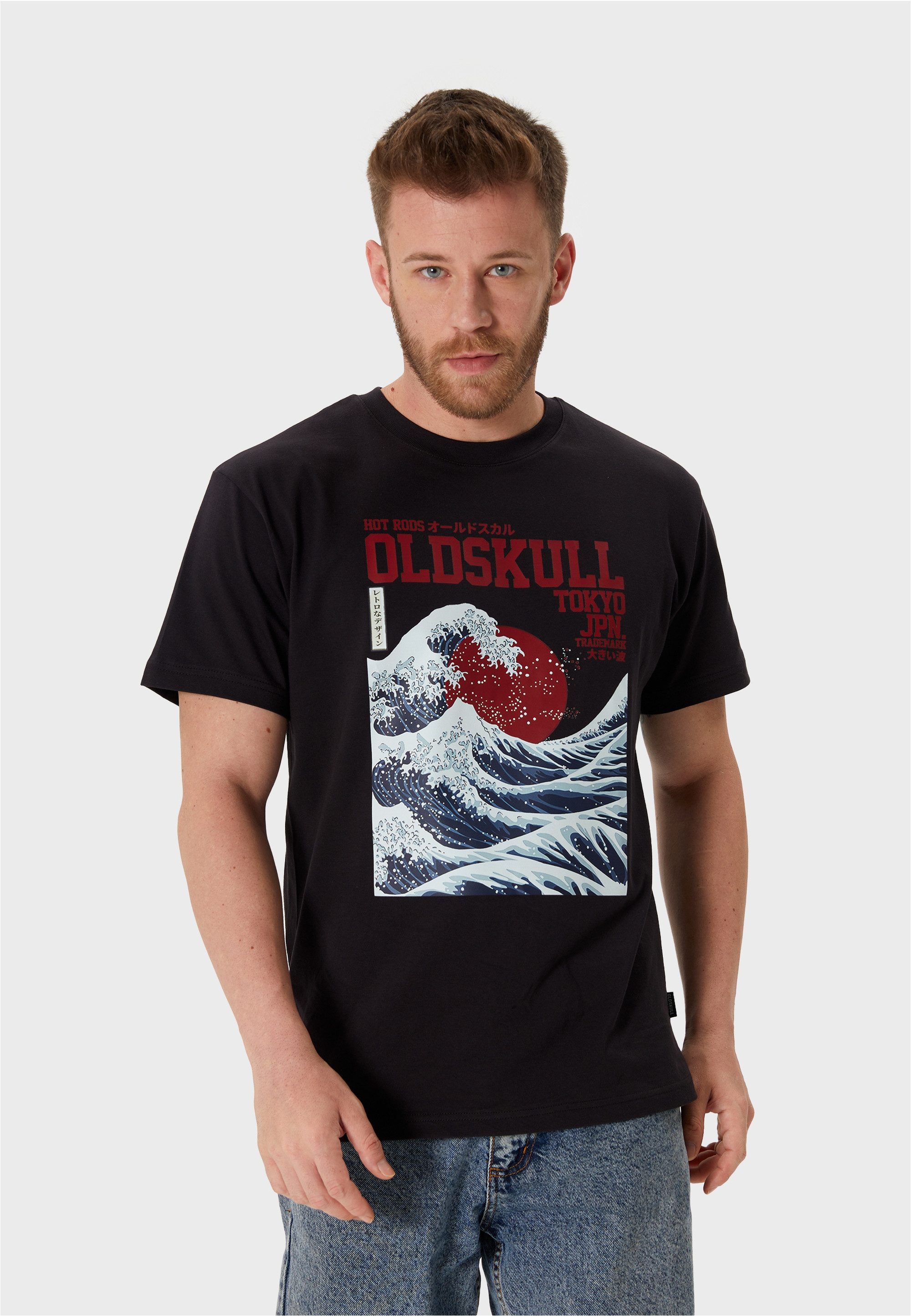 Oldskull T-Shirt Asian Big W (1-tlg) günstig online kaufen
