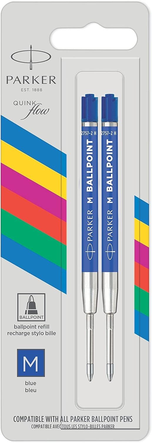 Permanentmarker Parker Quinkflow Mine Blau M 2er