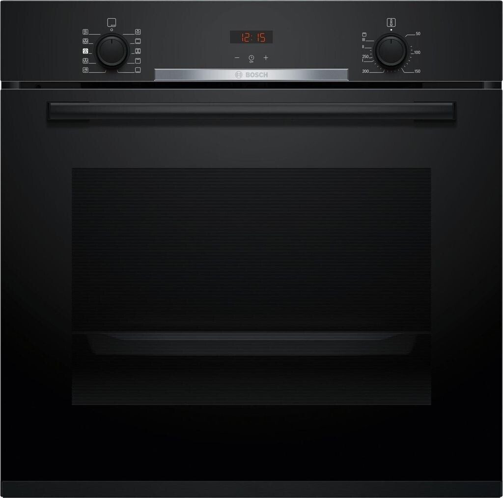 BOSCH Dampfbackofen Teleskopauszug Dampfunterstützung Hydrolyse 71 Liter HQA334EB4, mit 1-fach Teilauszug