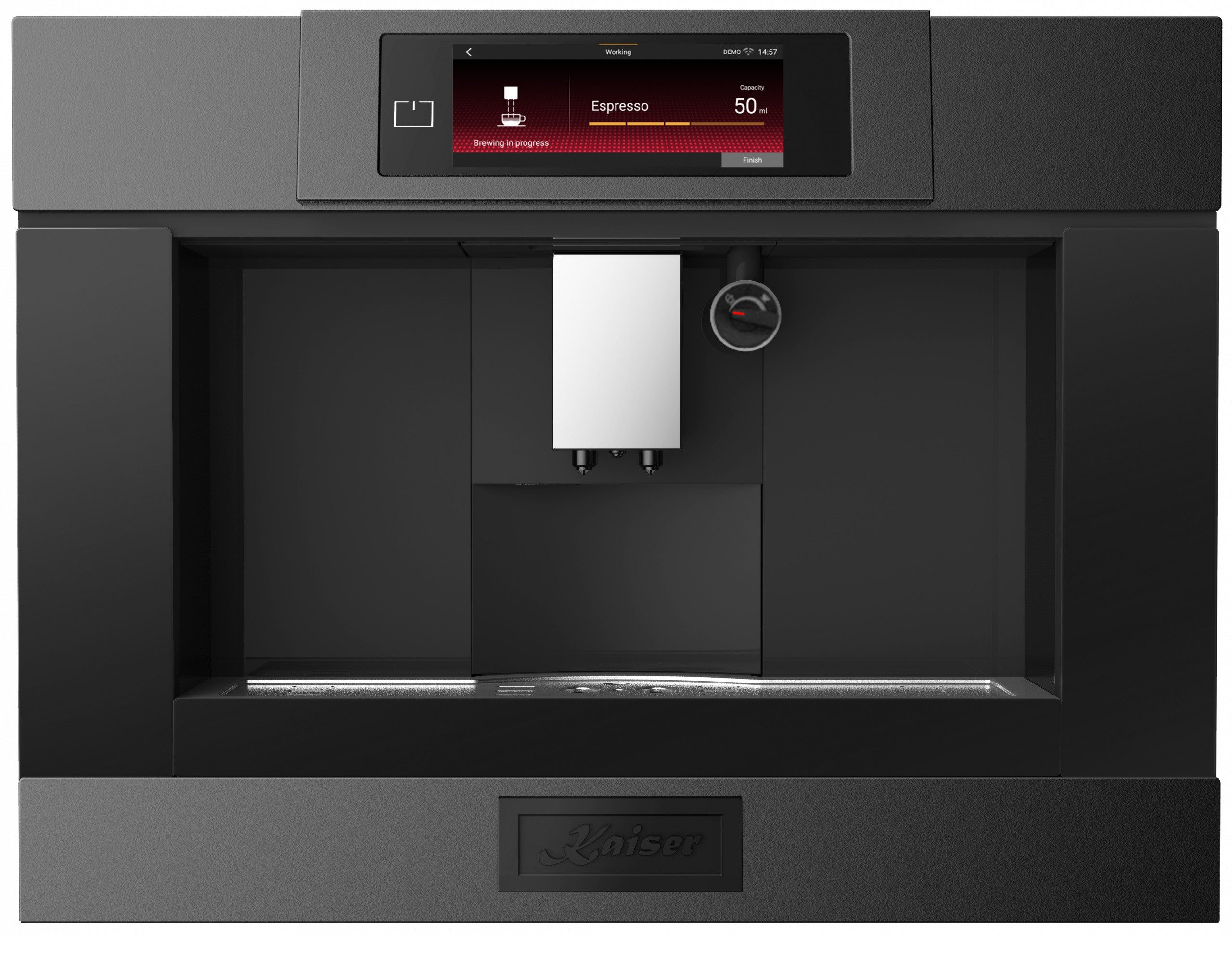 Kaiser Küchengeräte Kaffeevollautomat KA 6359, mit TFT-Display Kafeevollautomat Espresso,Americano,Cappuccino,Latte