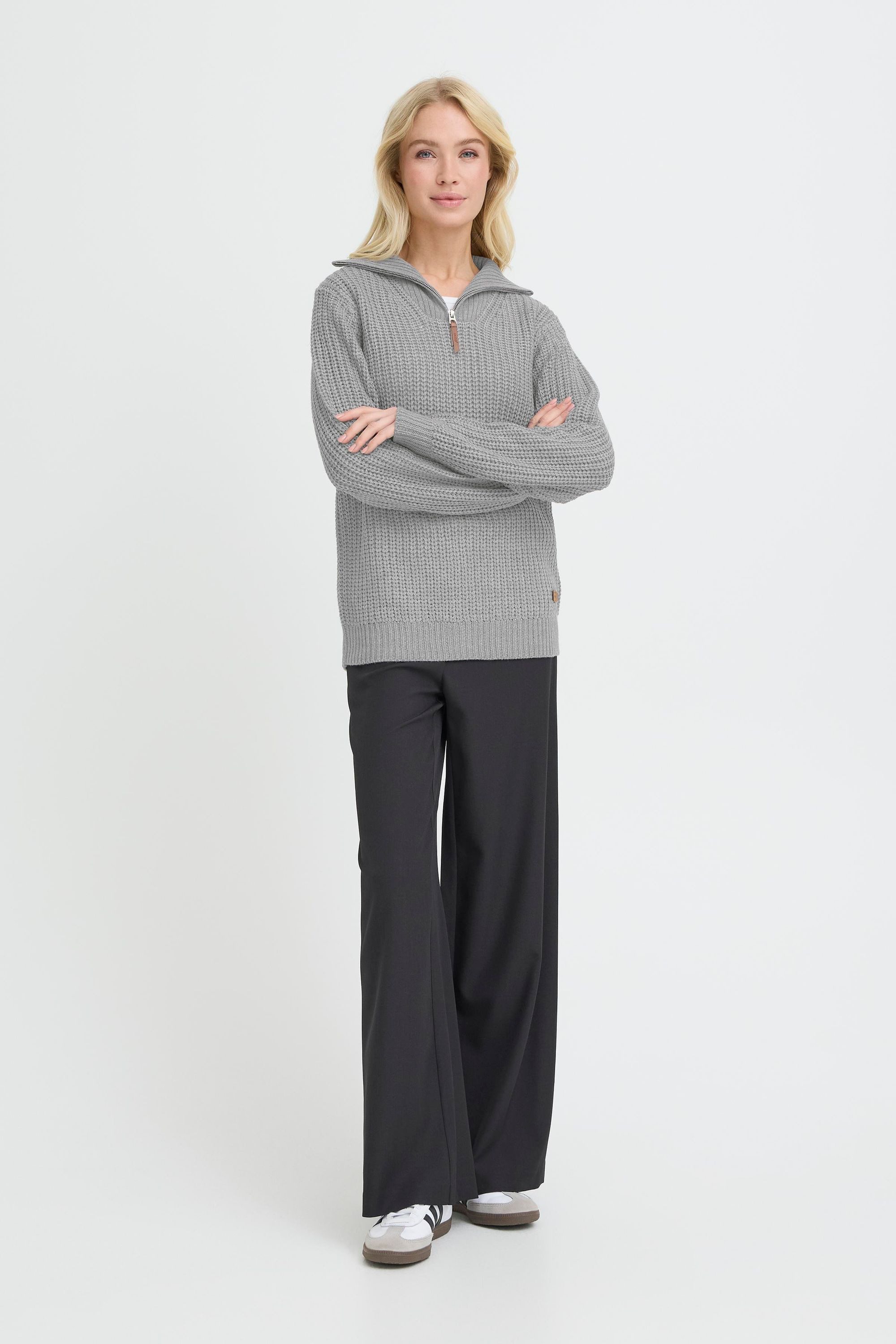 OXMO Troyer OXEdna Modischer Grobstrick-Troyer