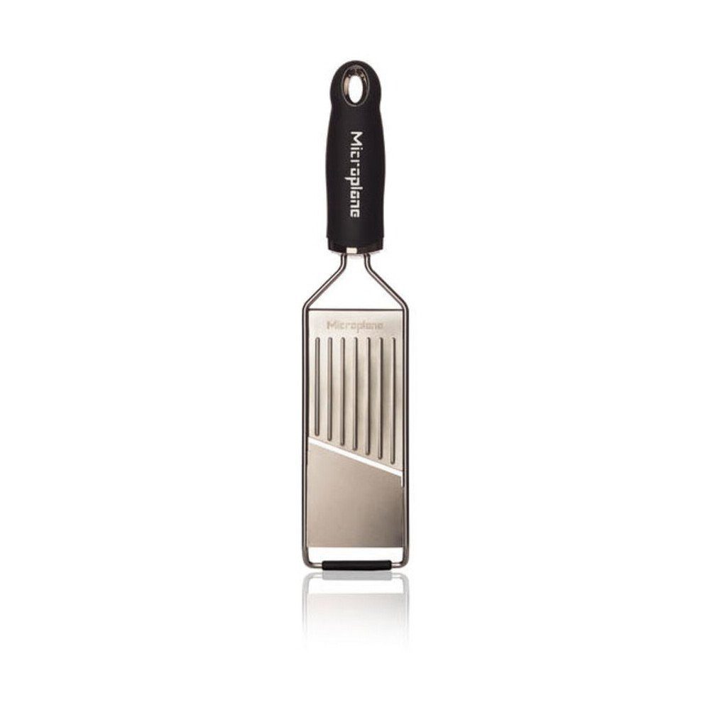 Microplane Gemüsehobel Gemüsehobel Profi schwarz, Edelstahl, (1-St), Gemüsehobel Profi schwarz, 31,50cm, Edelstahl
