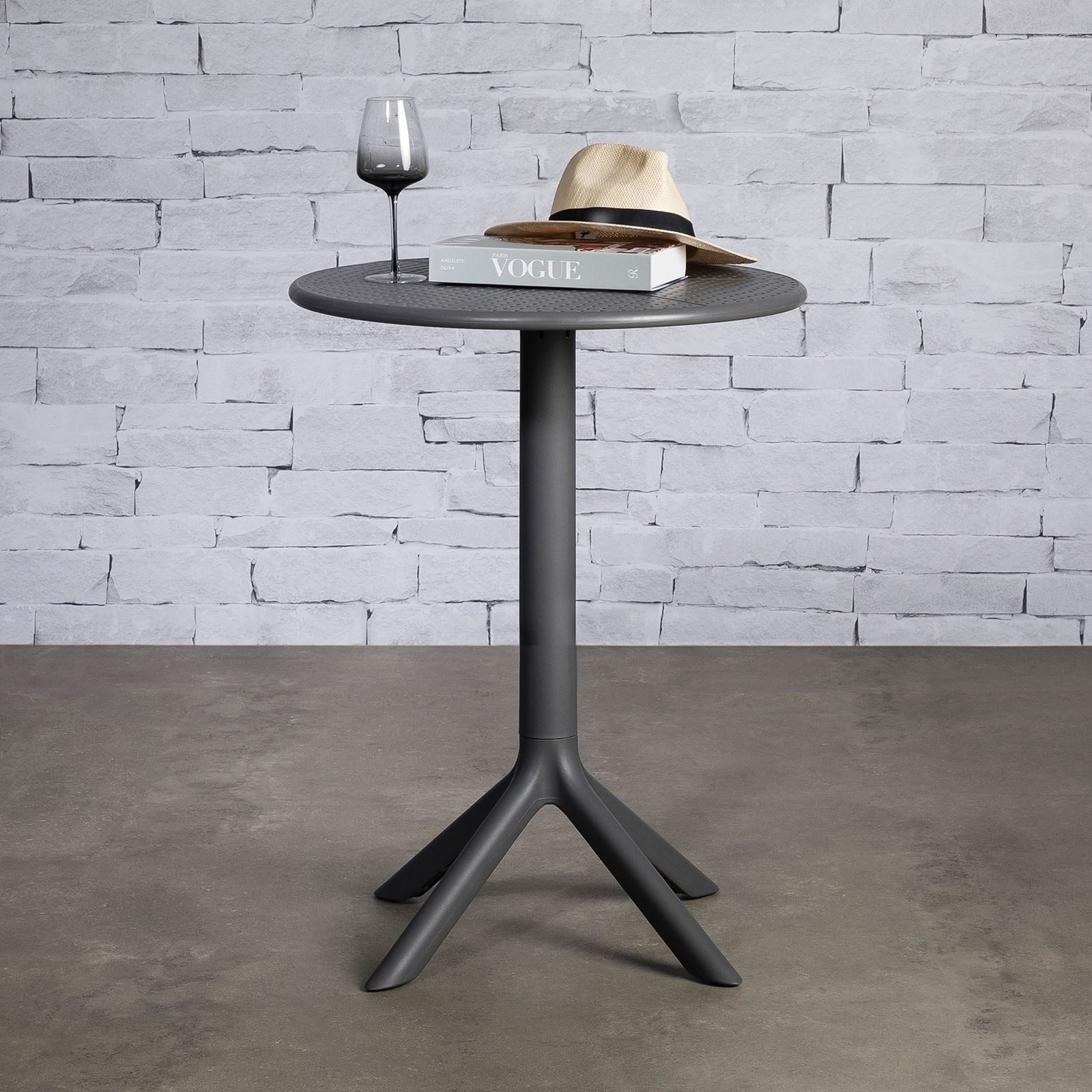 IDIMEX Gartentisch LUZ, runder Balkontisch 60cm, kleiner Outdoor Tisch aus günstig online kaufen