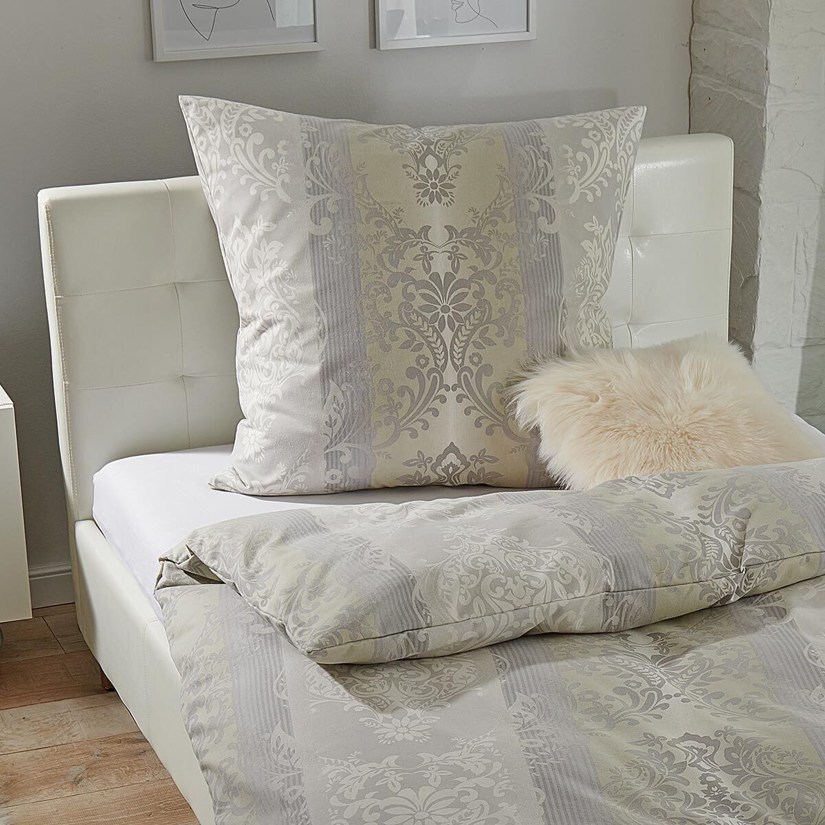 TRAUMSCHLAF Bettwäsche Livina, Flanell, 2 teilig, Edelflanell-Winterbettwäs günstig online kaufen