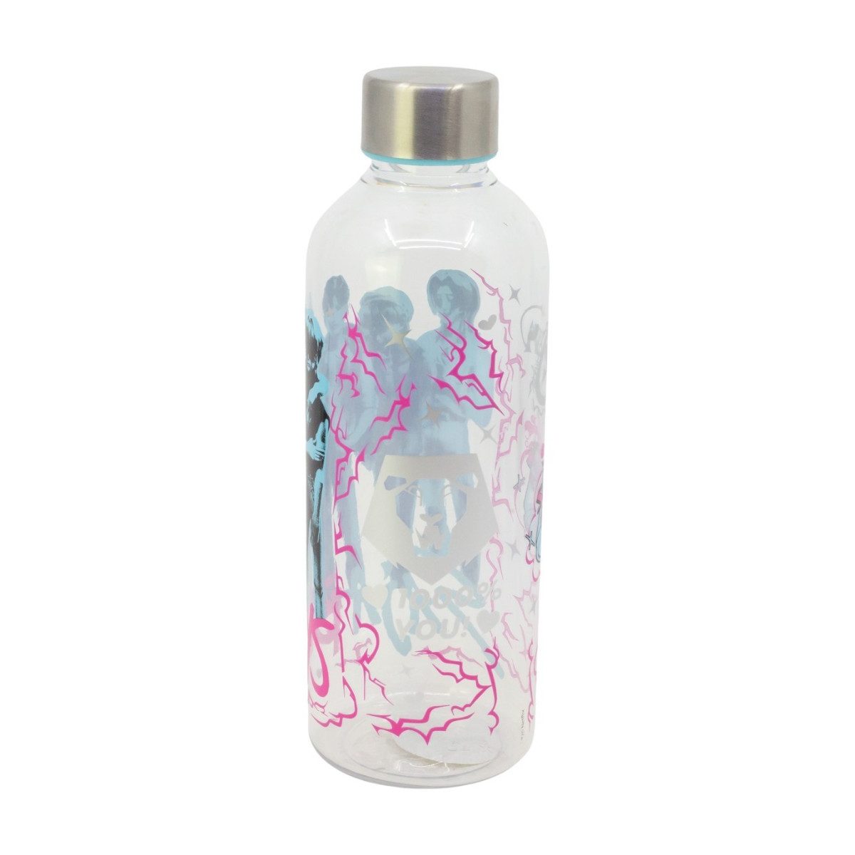 KPop Demon Hunters Trinkflasche Trinkflasche 850 ml Aqua Bottle aus Tritan für Schule und Freizeit