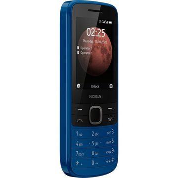 Nokia 225 4G - Handy - blau Smartphone (2,4 Zoll, 128 GB Speicherplatz)