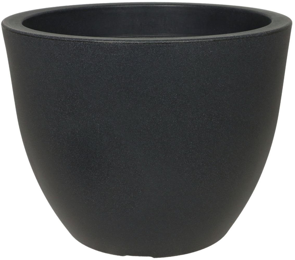 Heimwerkercenter Pflanzkübel MePla Blumentopf Siena ø30 cm, Anthrazit, fros günstig online kaufen