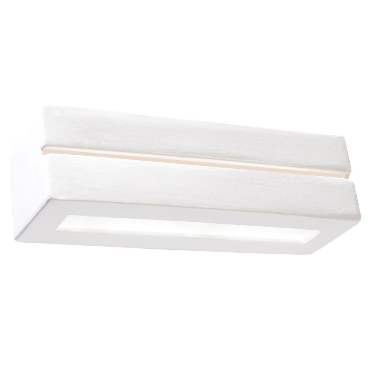SOLLUX lighting Wandleuchte Wandleuchte Keramik Vega Line, Nicht enthalten